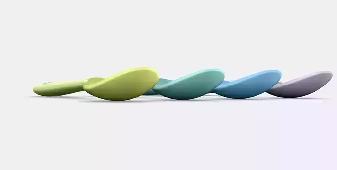 KALAS Spoon Low-poly 3D model
