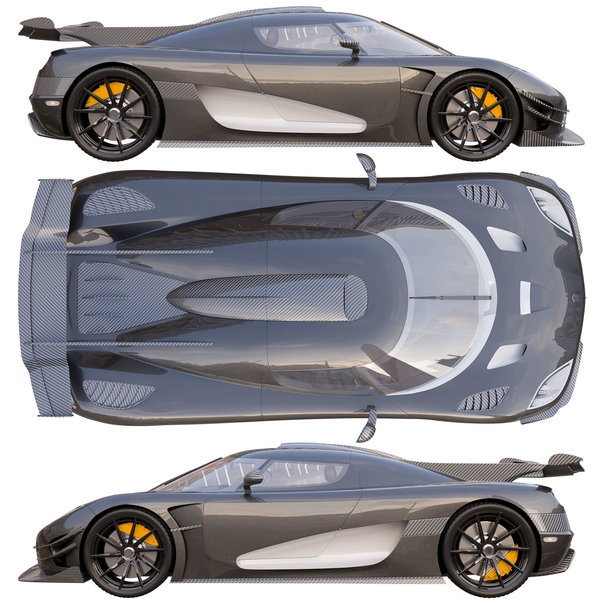 Koenigsegg One 1 3D model_5