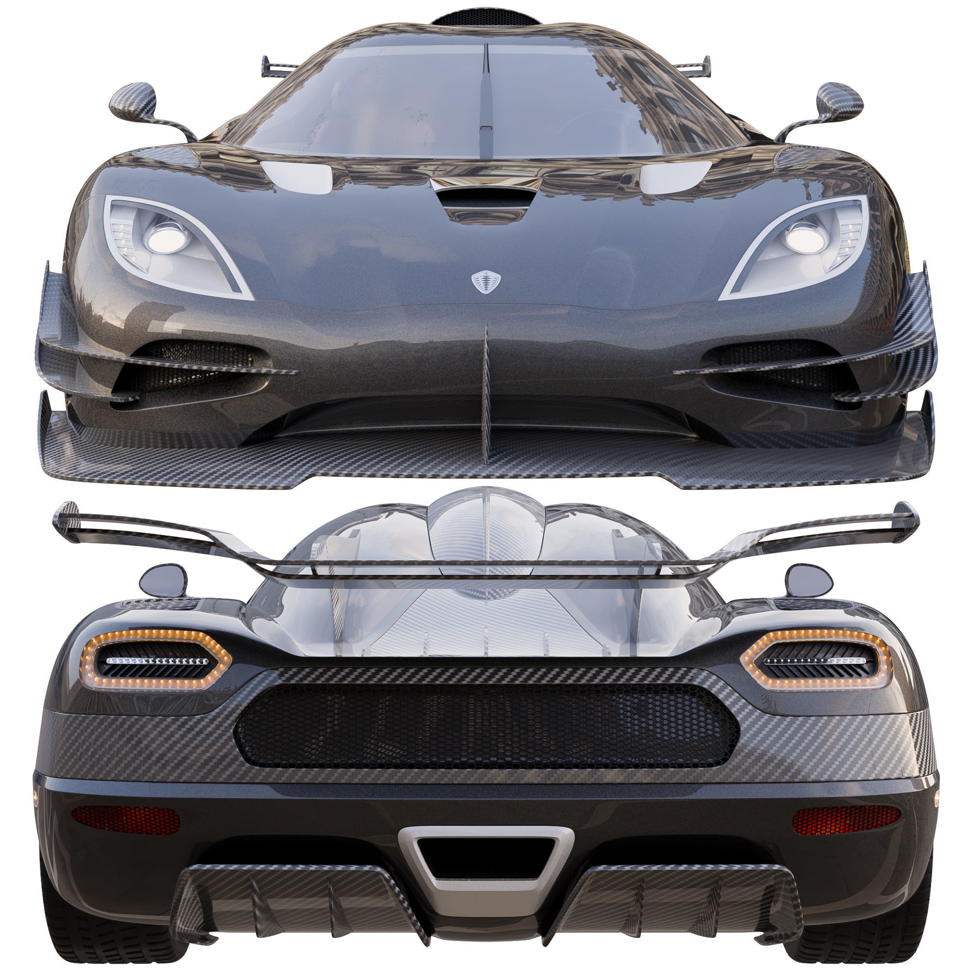 Koenigsegg One 1 3D model_3