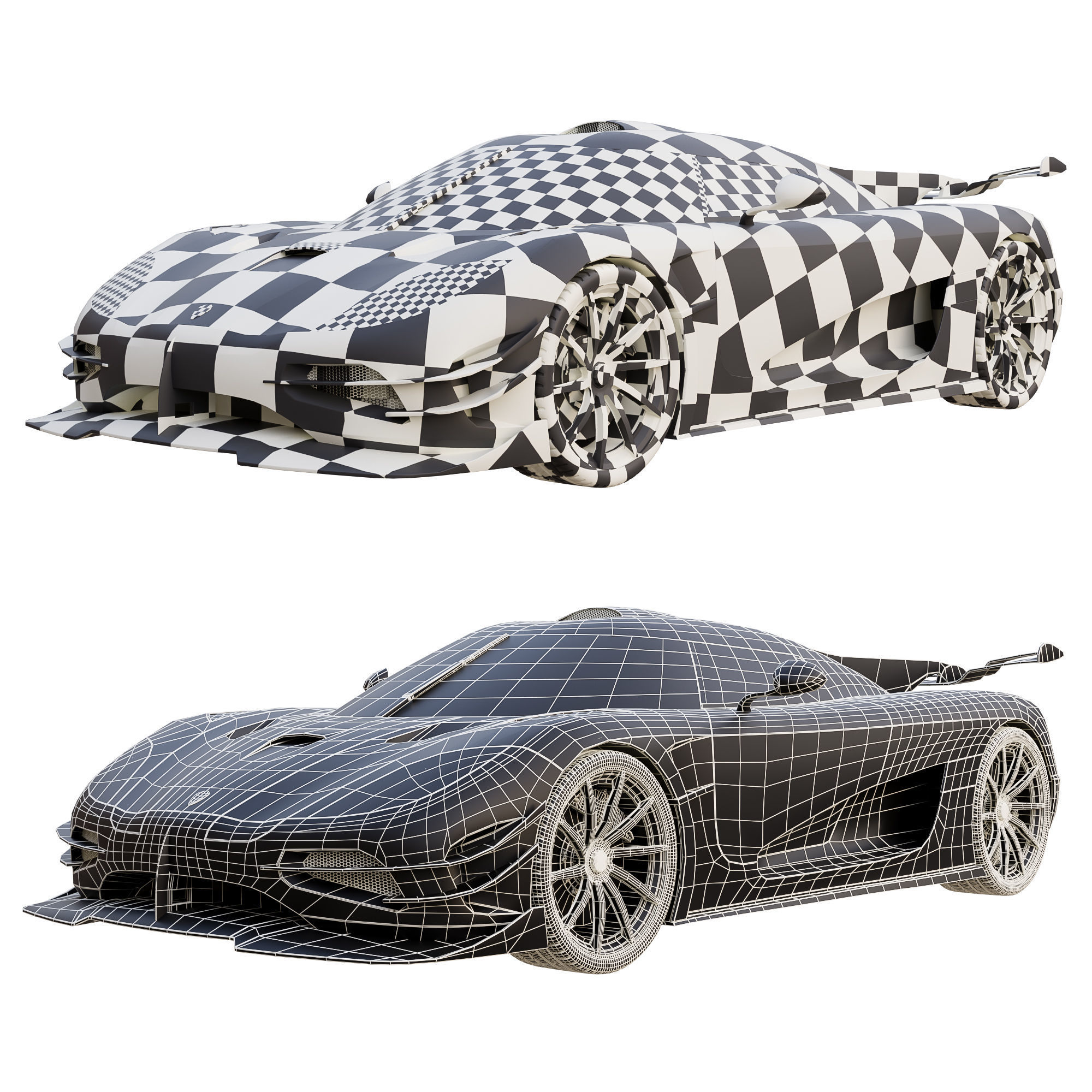 Koenigsegg One 1 3D model_7