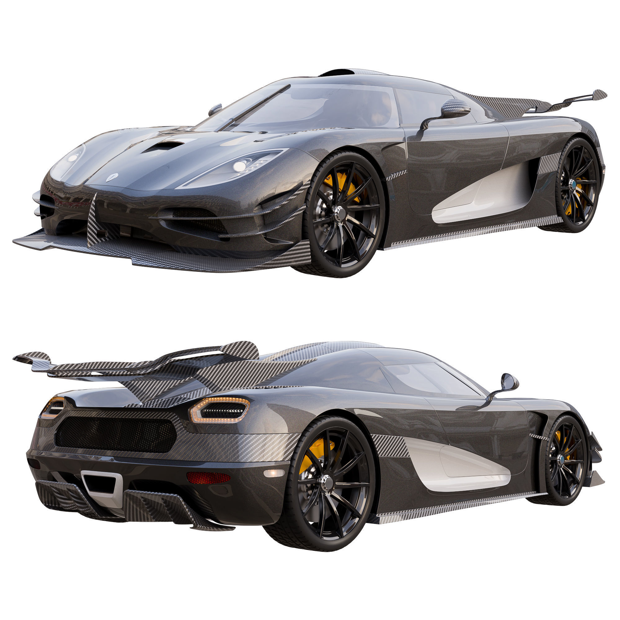 Koenigsegg One 1 3D model_1