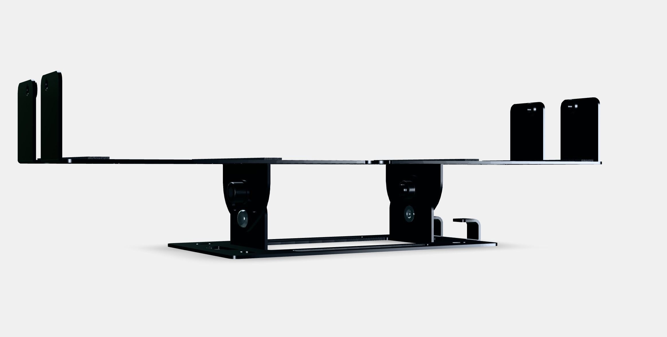 SYMFONISK Wall bracket Low-poly 3D model_2