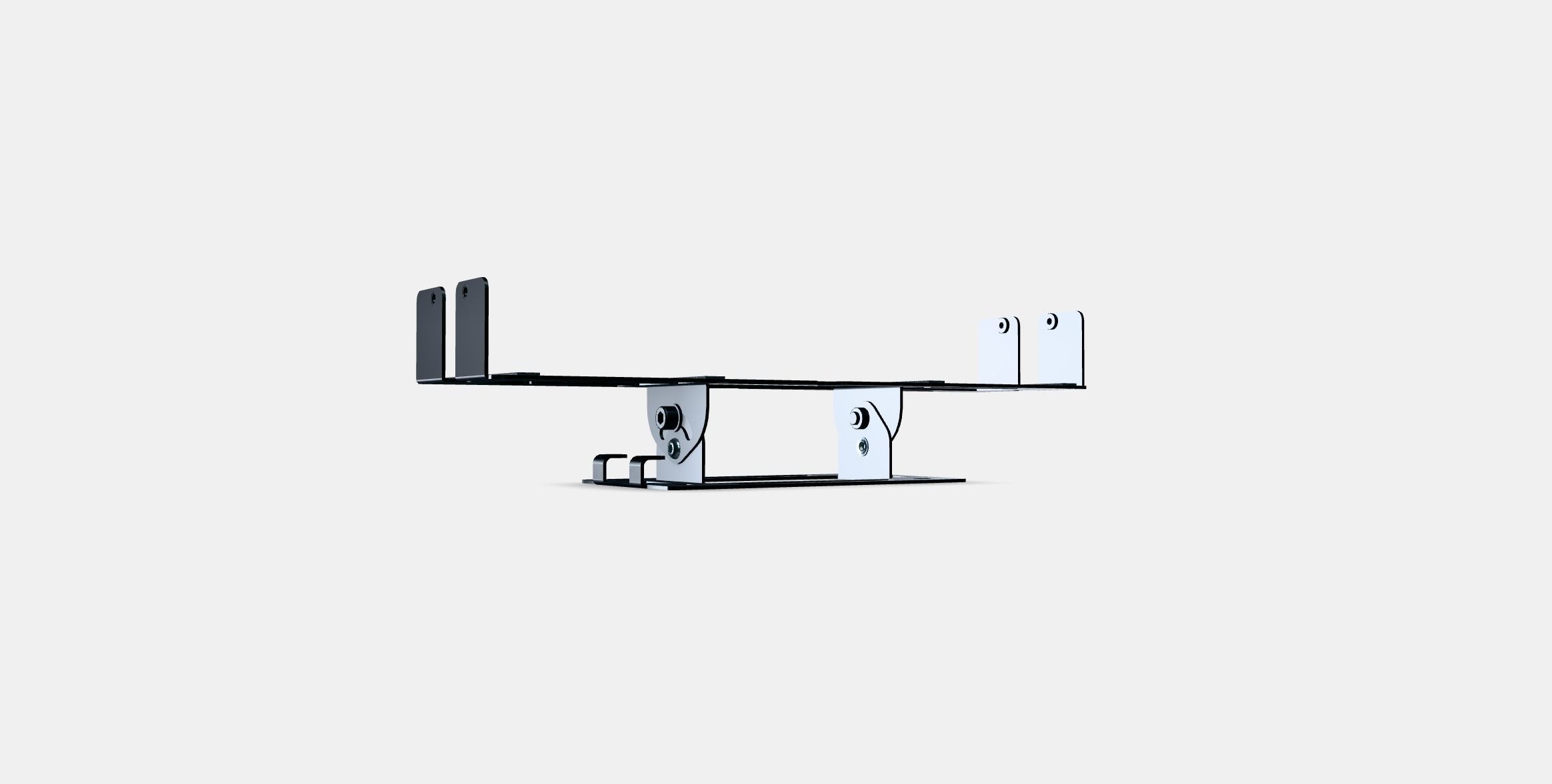 SYMFONISK Wall bracket Low-poly 3D model_3