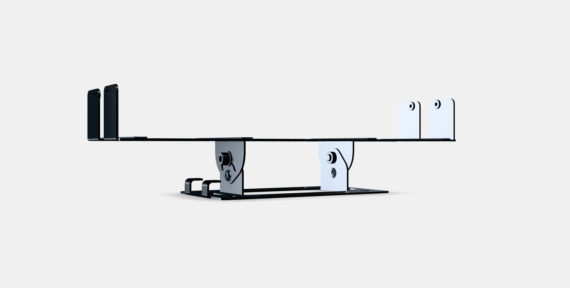 SYMFONISK Wall bracket Low-poly 3D model_9