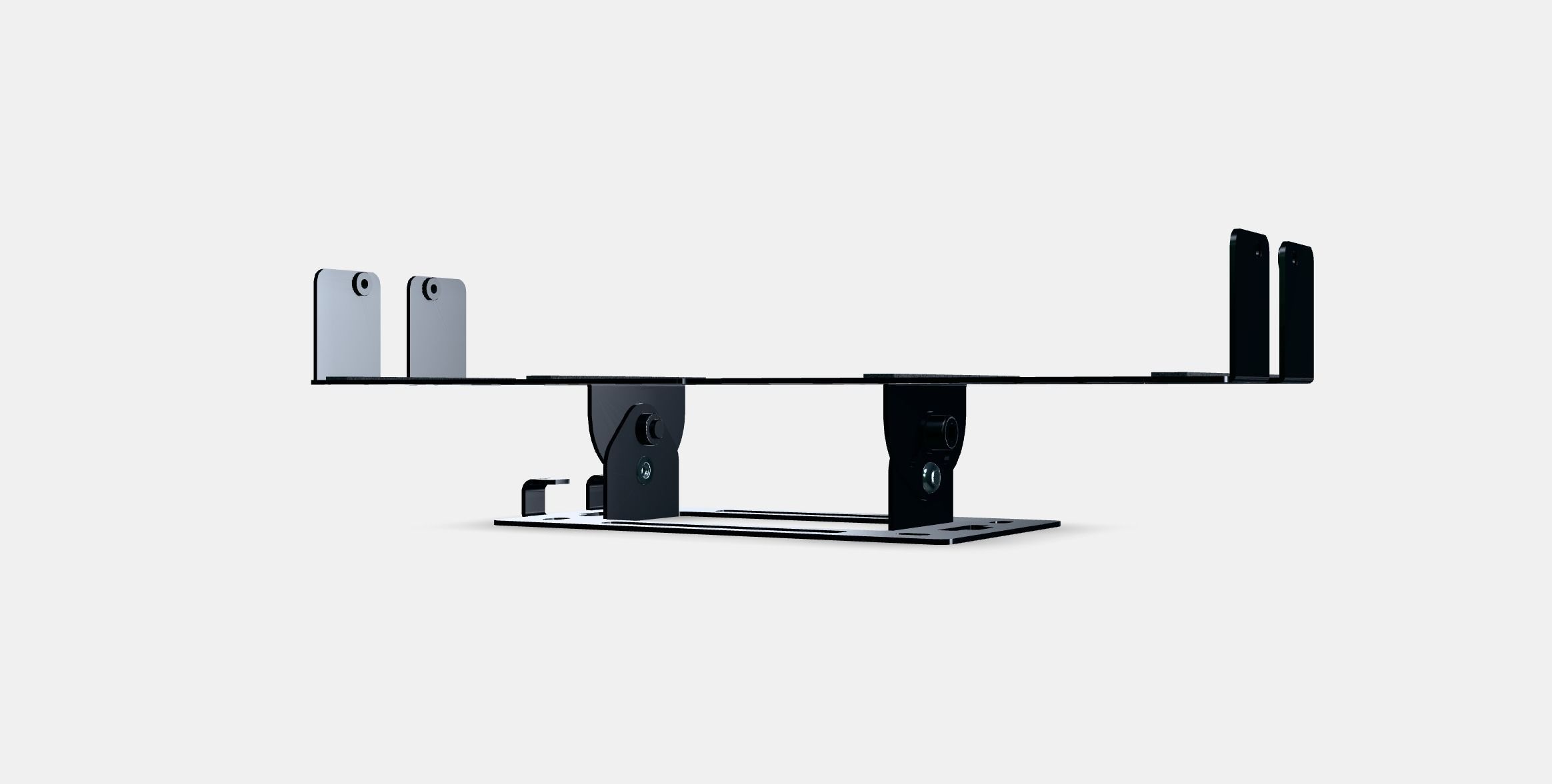 SYMFONISK Wall bracket Low-poly 3D model_13