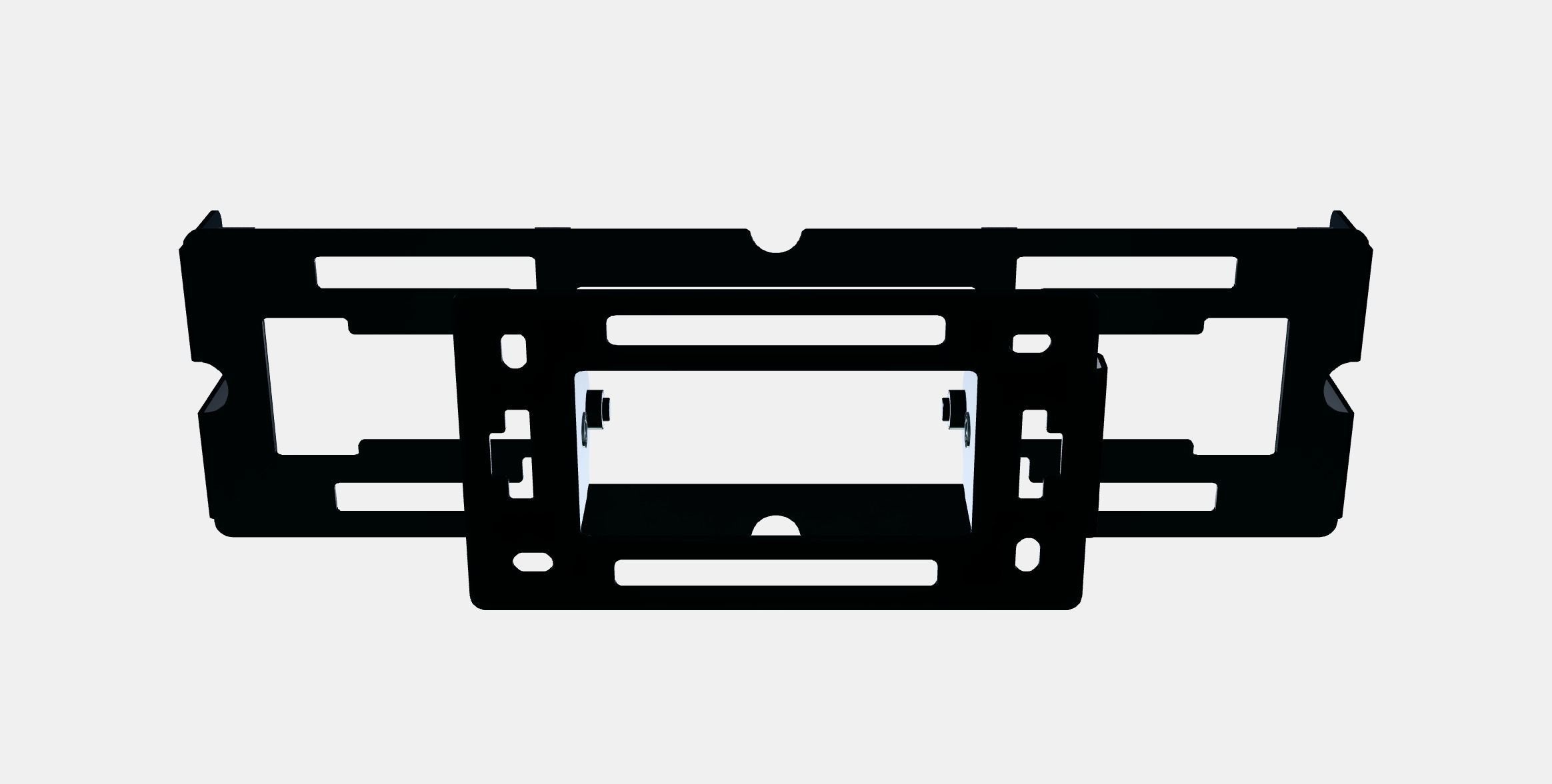 SYMFONISK Wall bracket Low-poly 3D model_8