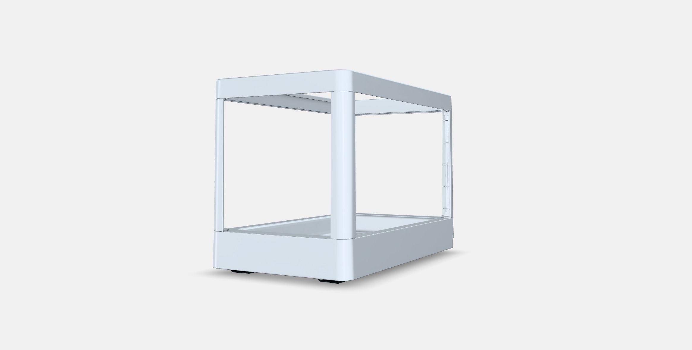 HALLBAR Pull-out frame for waste sorting Low-poly 3D model_5