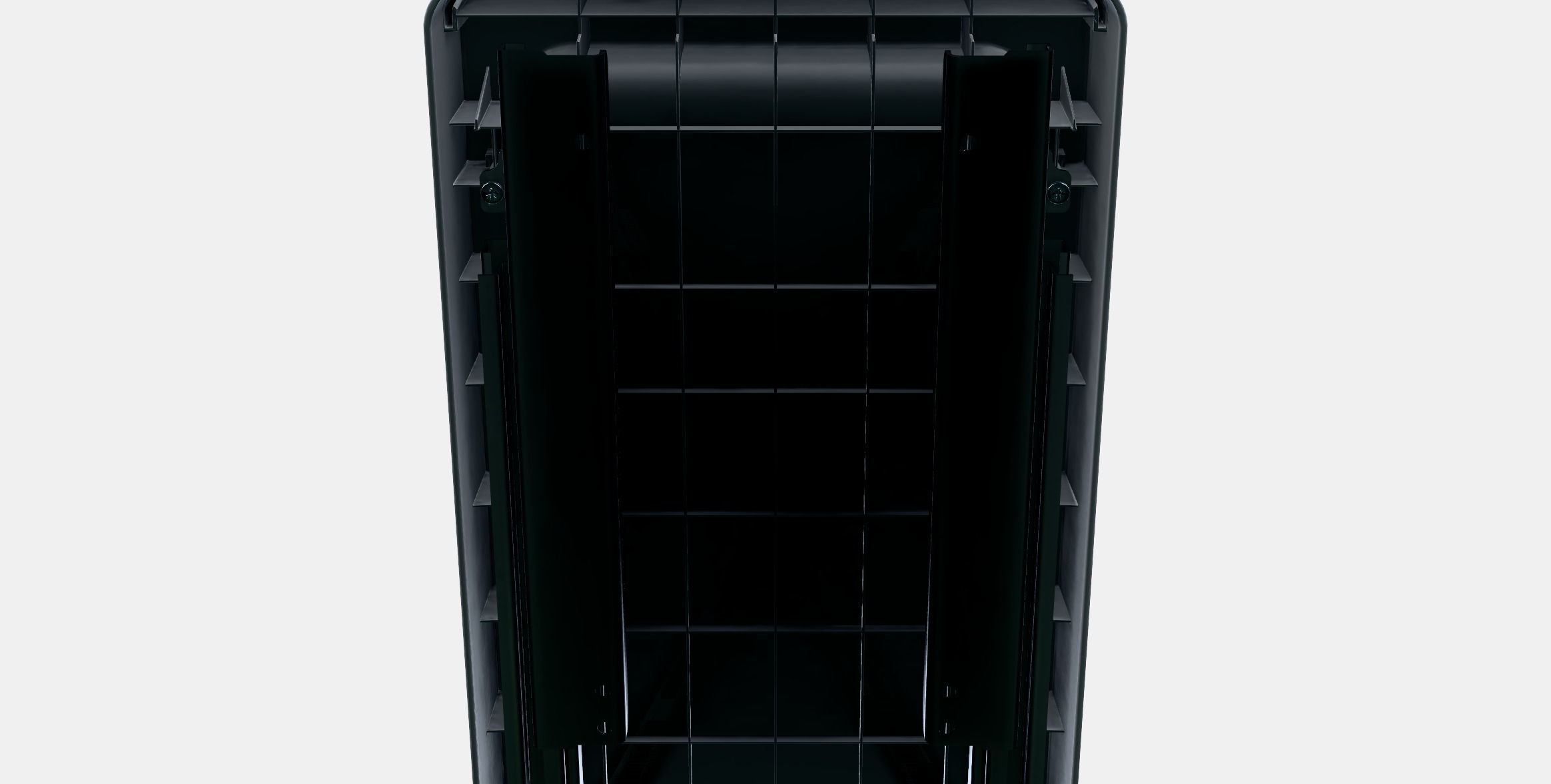 HALLBAR Pull-out frame for waste sorting Low-poly 3D model_8