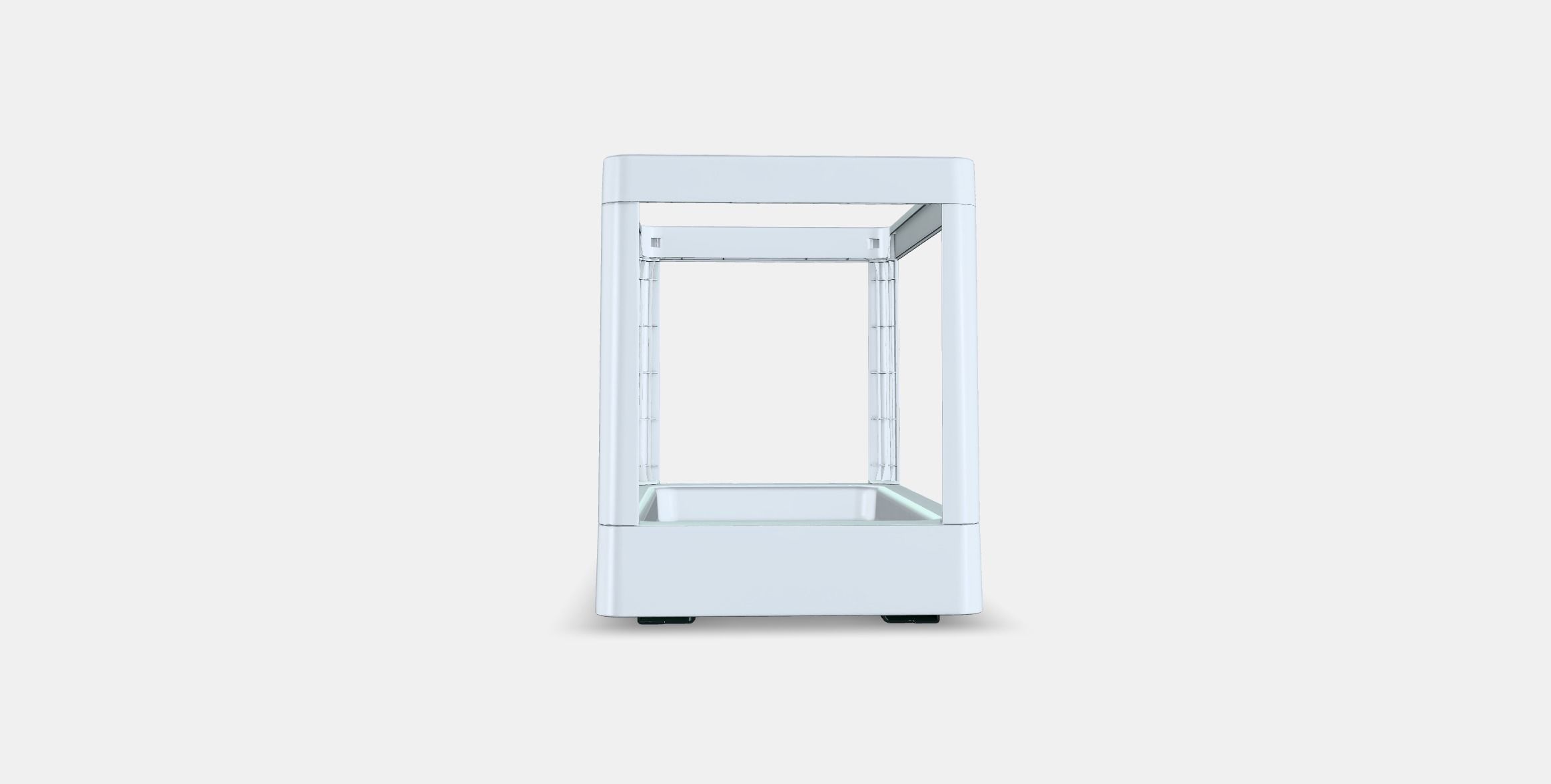 HALLBAR Pull-out frame for waste sorting Low-poly 3D model_14