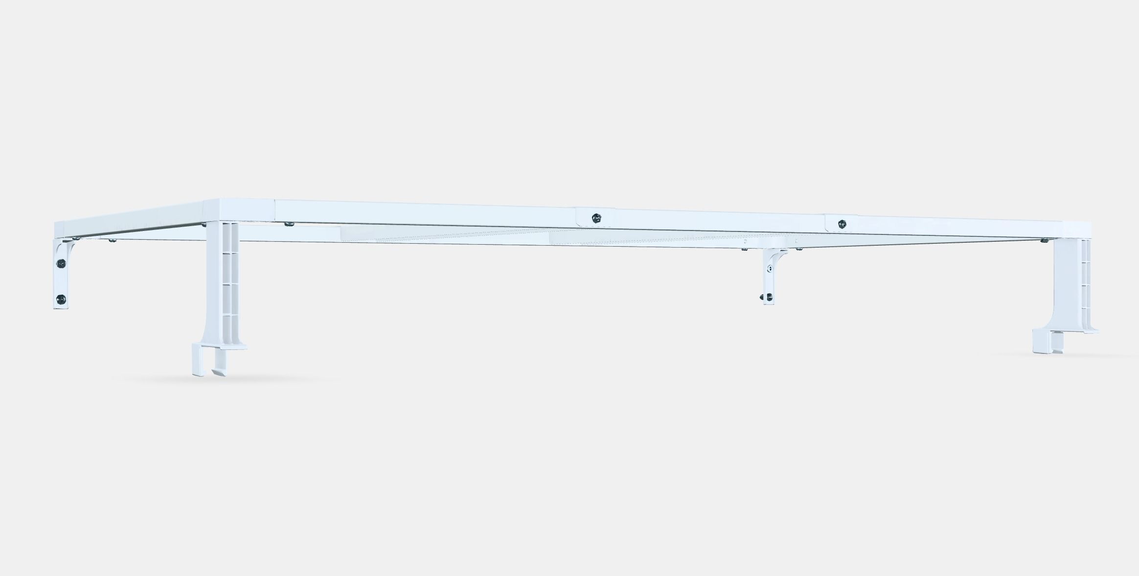 HALLBAR Support frame f waste sorting bins 1 Low-poly 3D model_3