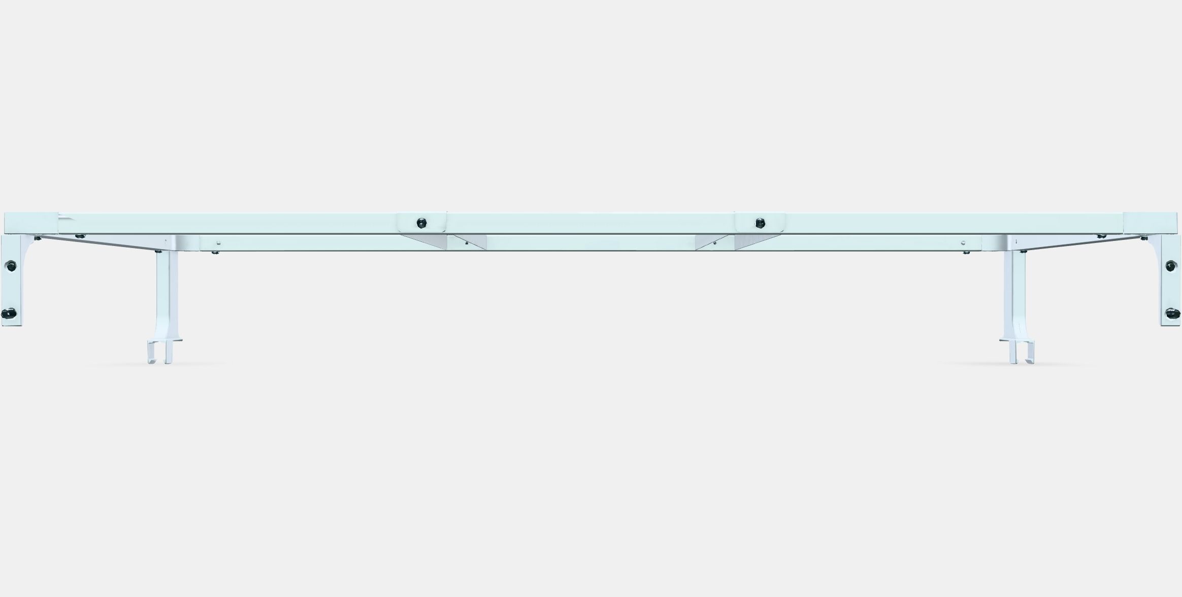 HALLBAR Support frame f waste sorting bins 1 Low-poly 3D model_11