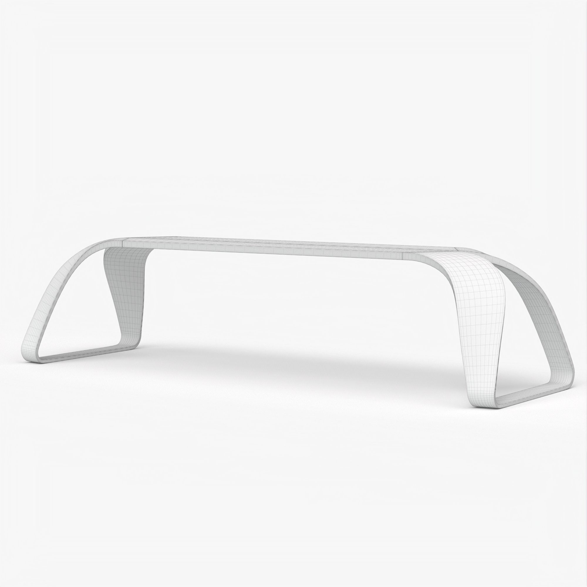 Bench 3D model_32