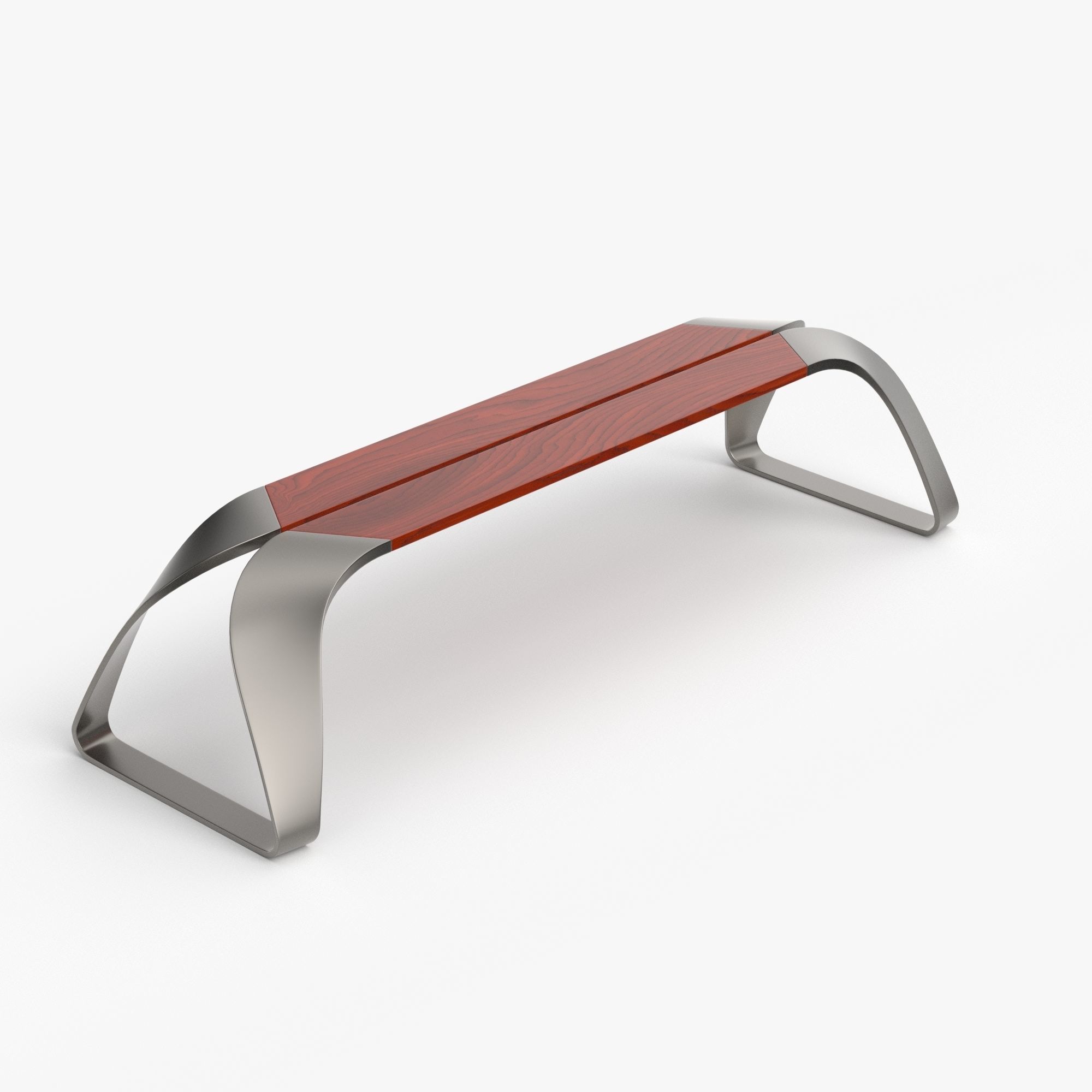 Bench 3D model_22