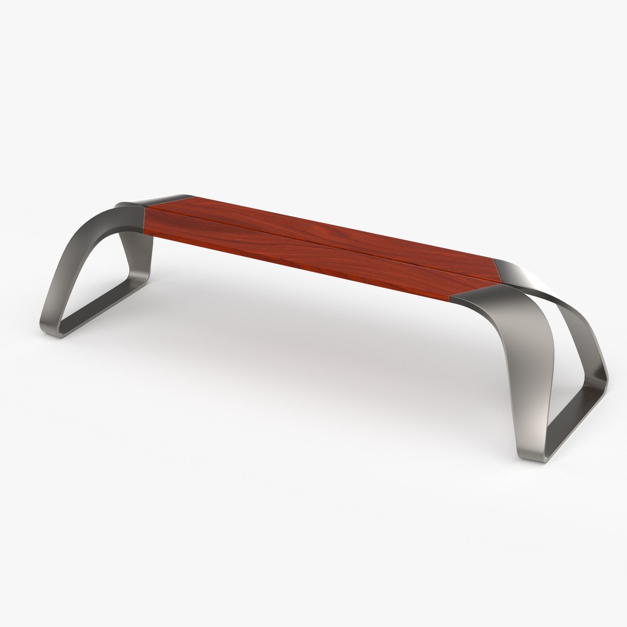 Bench 3D model_26