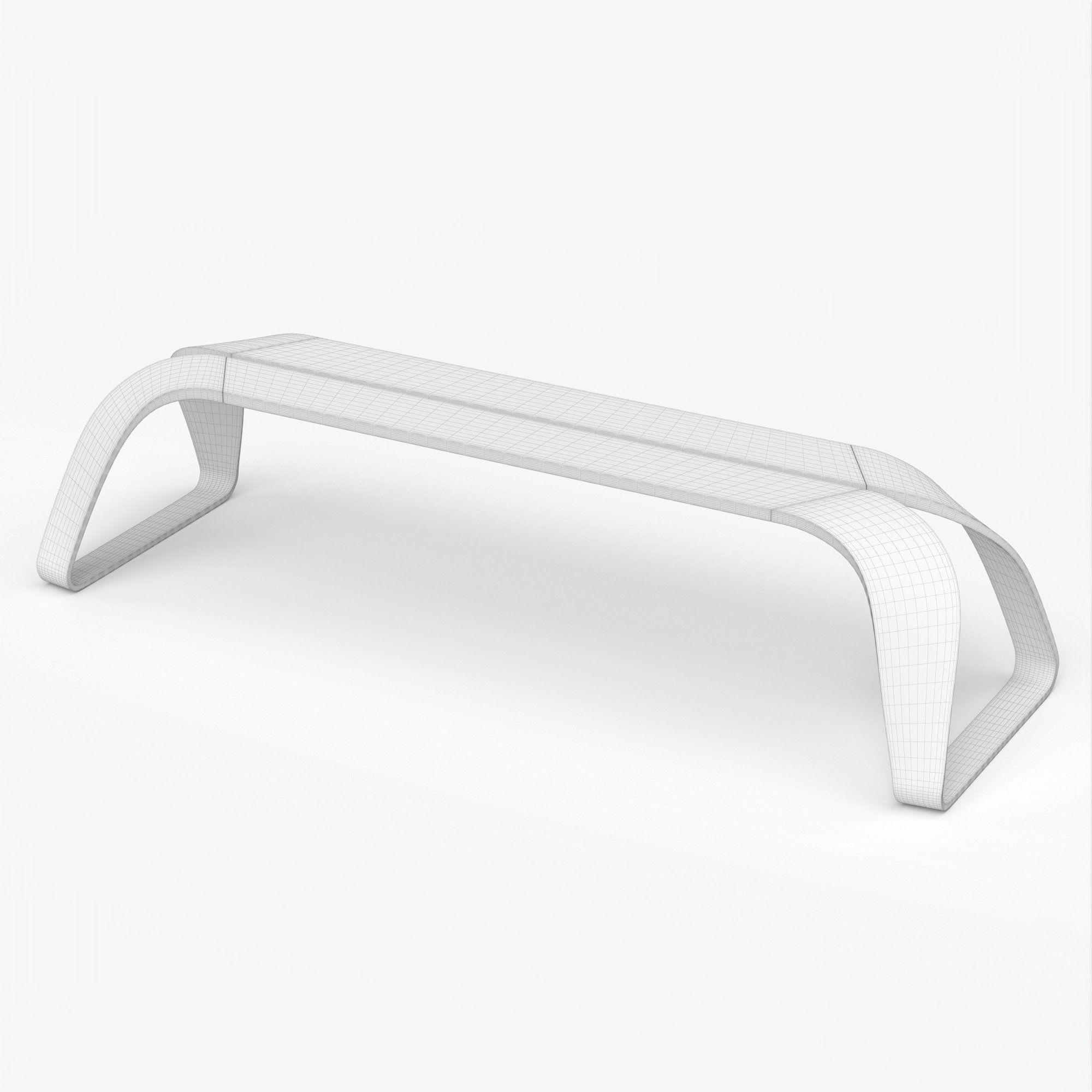 Bench 3D model_33