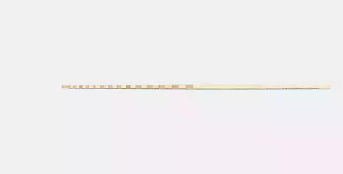 LINDBADEN Slatted bed base Low-poly 3D model