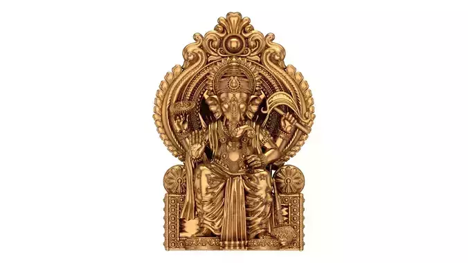 Indian God we call Ganesh Maharaj 3d Model 3D print model