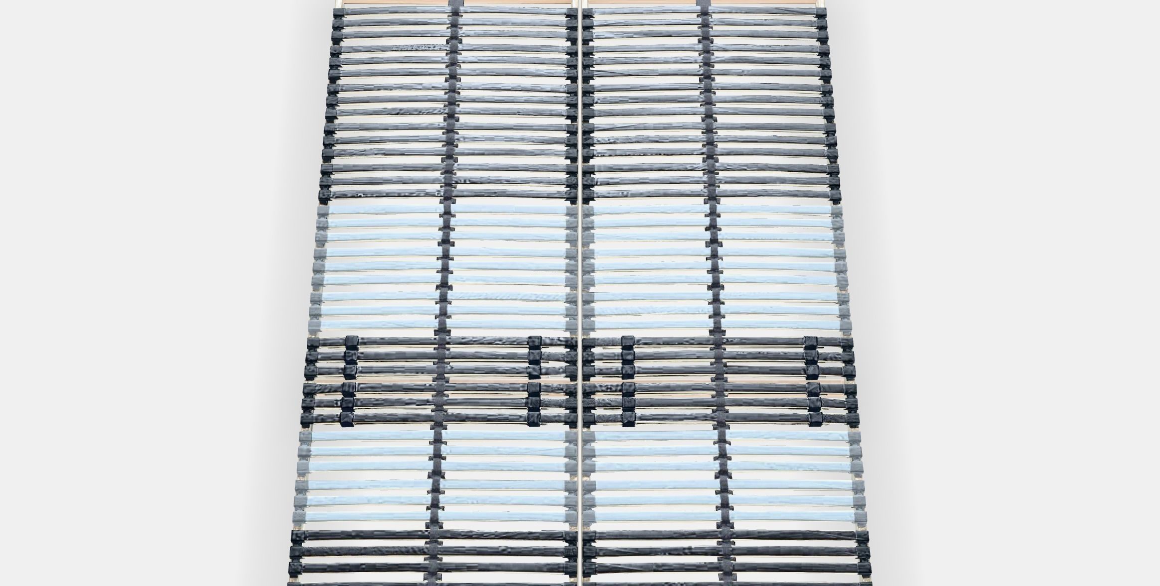 LEIRSUND Slatted bed base 1 Low-poly 3D model_4