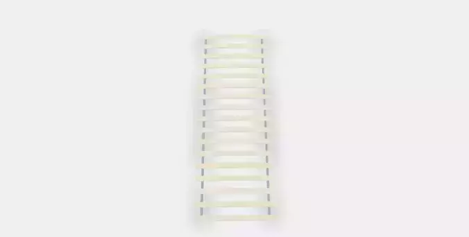 LUROY Slatted bed base 2 Low-poly 3D model