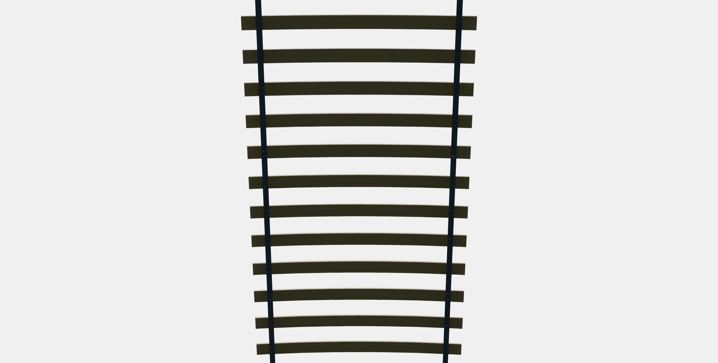 LUROY Slatted bed base 3 Low-poly 3D model_8