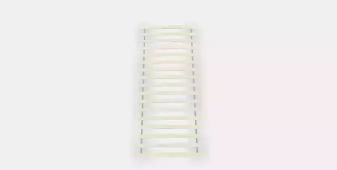 LUROY Slatted bed base 3 Low-poly 3D model