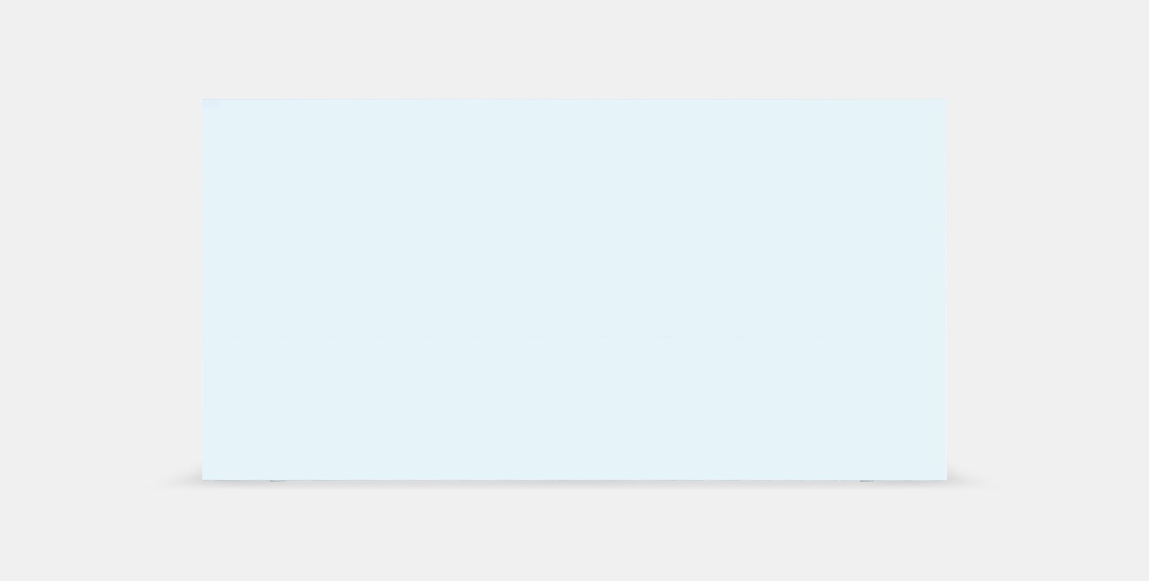 MALM Bed frame high 1 Low-poly 3D model_15