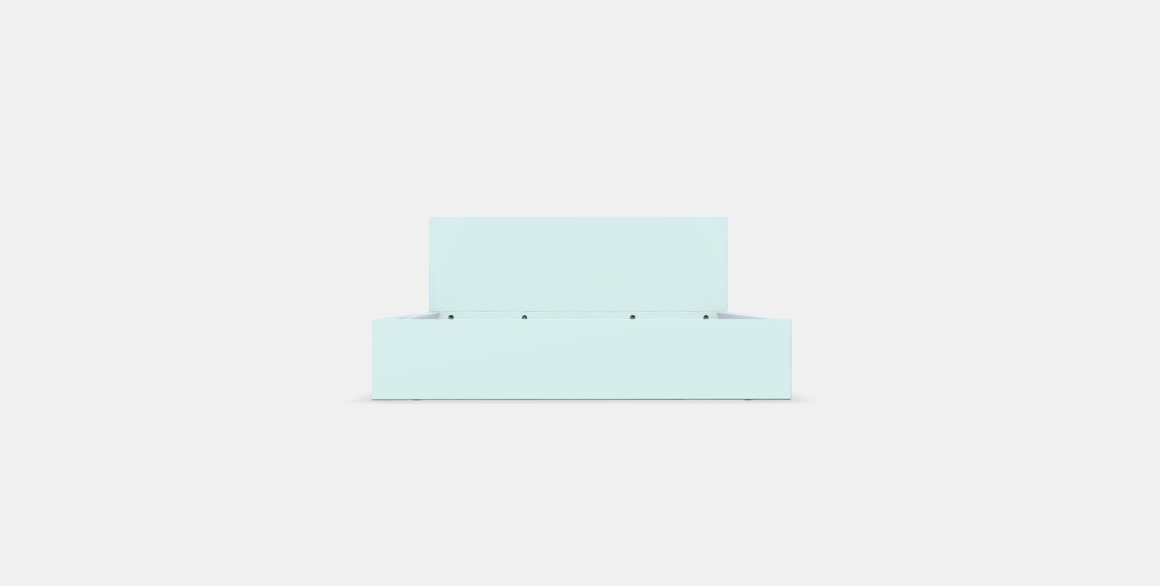 MALM Bed frame high 1 Low-poly 3D model_10