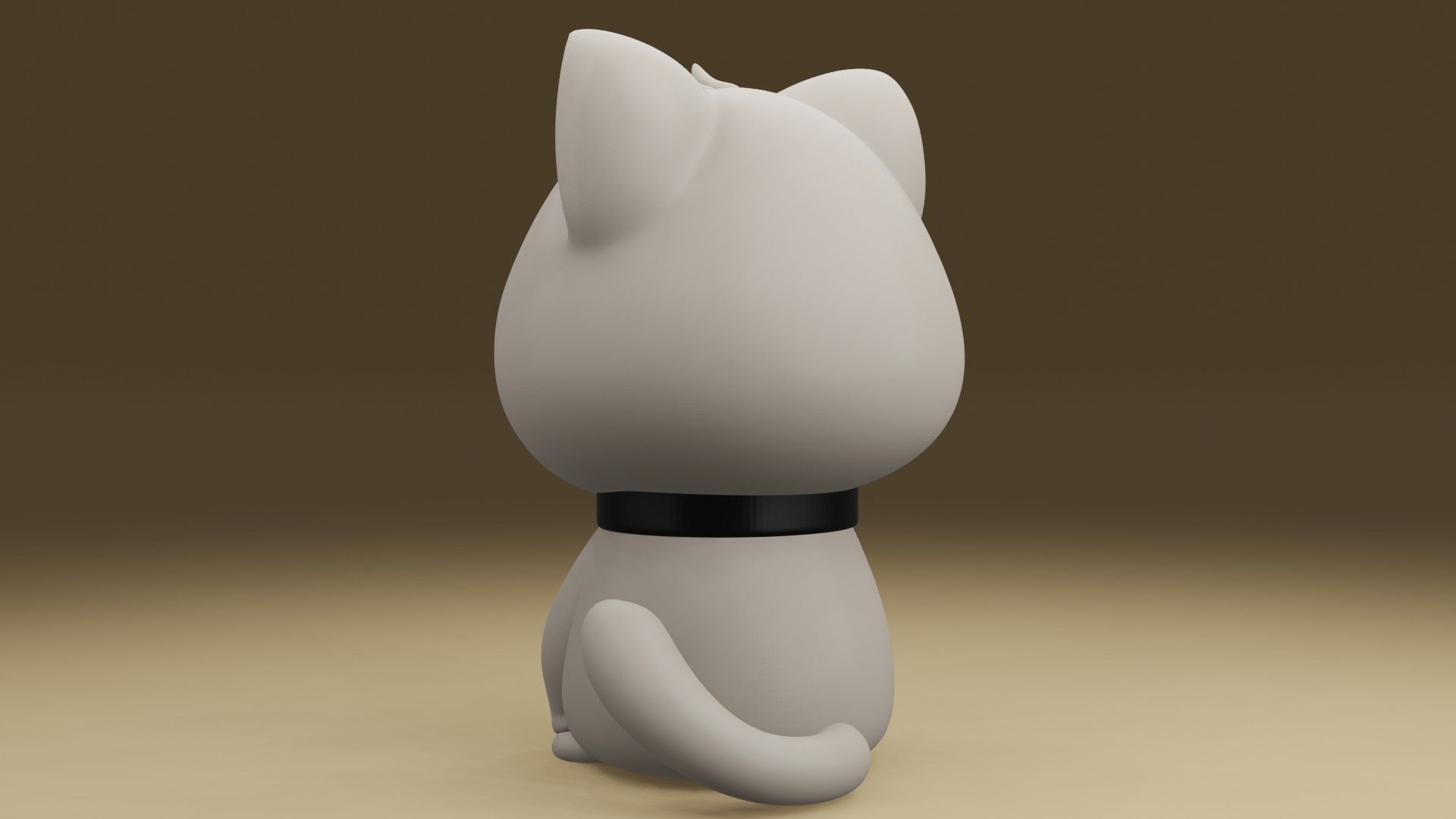 Criminal cat 3D print model_12