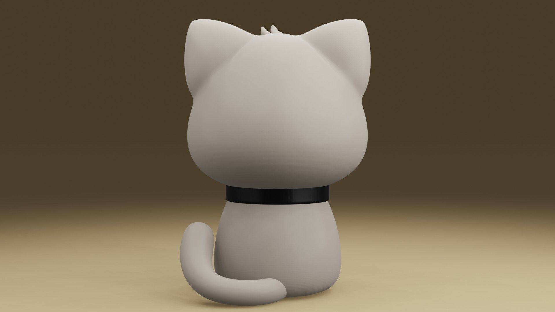 Criminal cat 3D print model_11