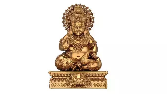KUBER MAHARAJ 3D model 3D print model