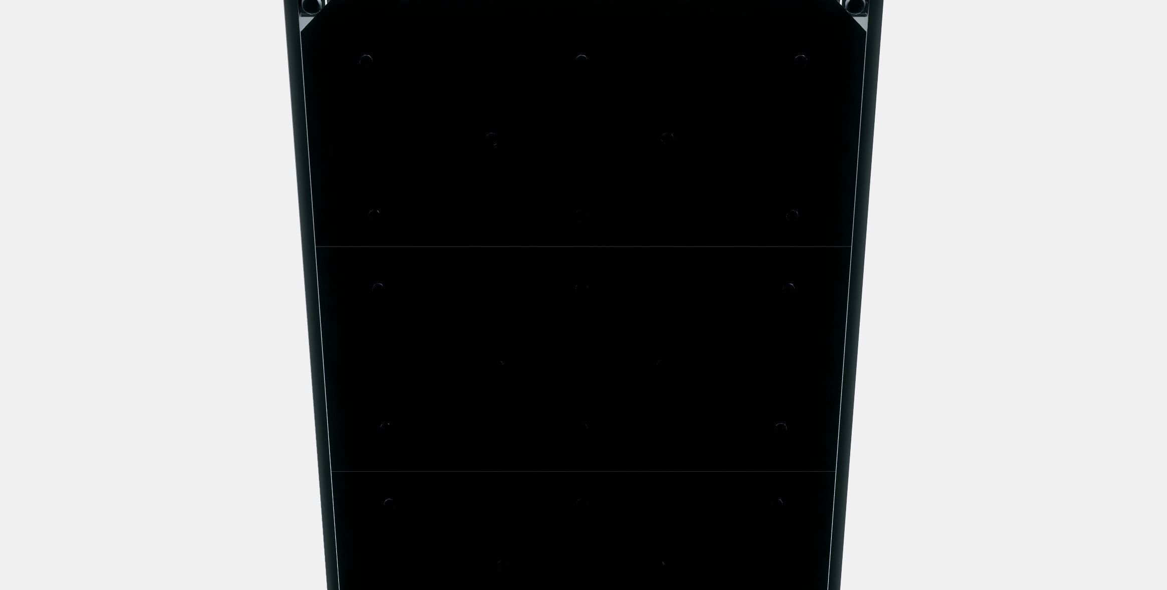 MALM Ottoman bed Low-poly 3D model_8