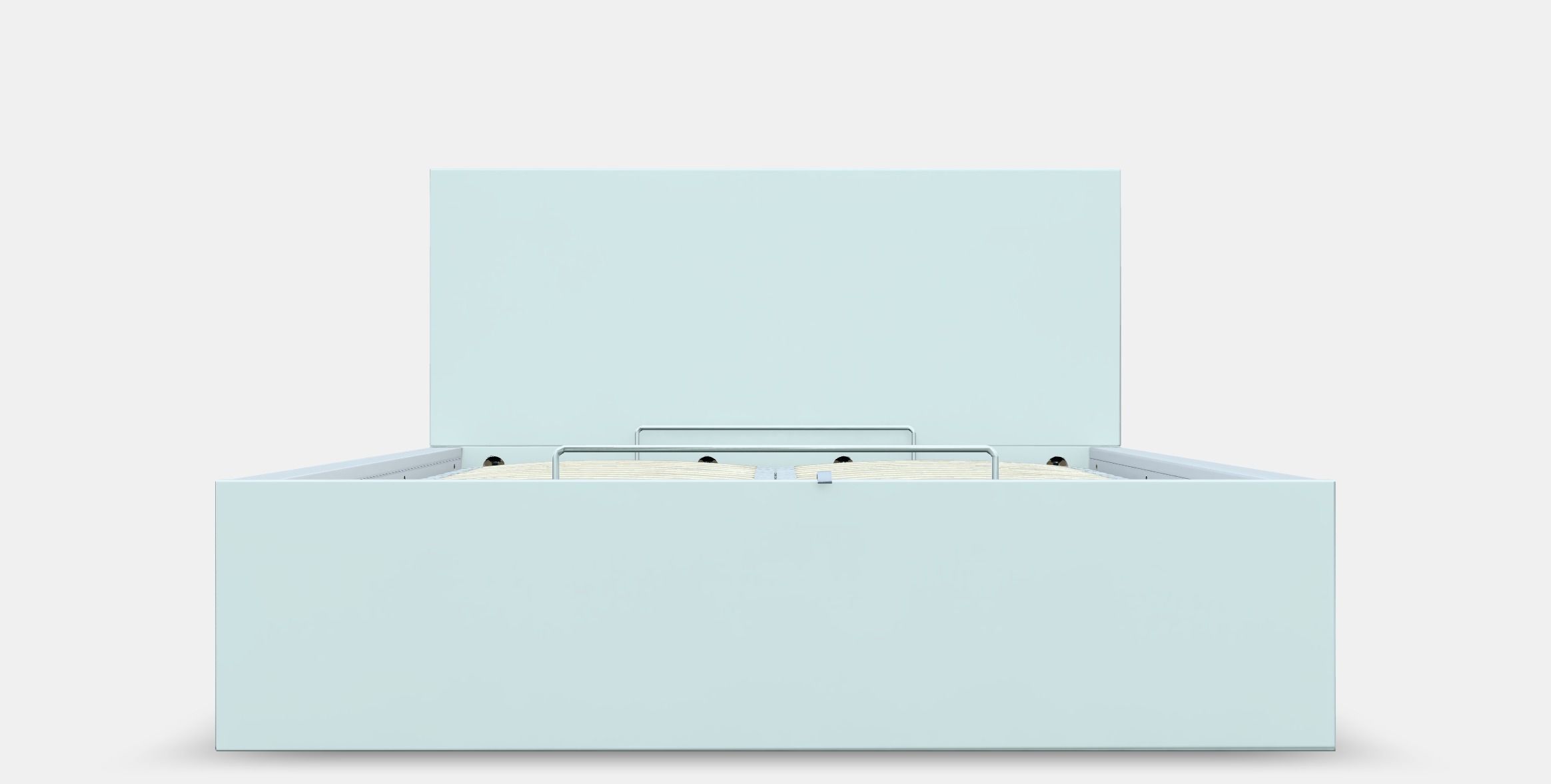 MALM Ottoman bed Low-poly 3D model_11