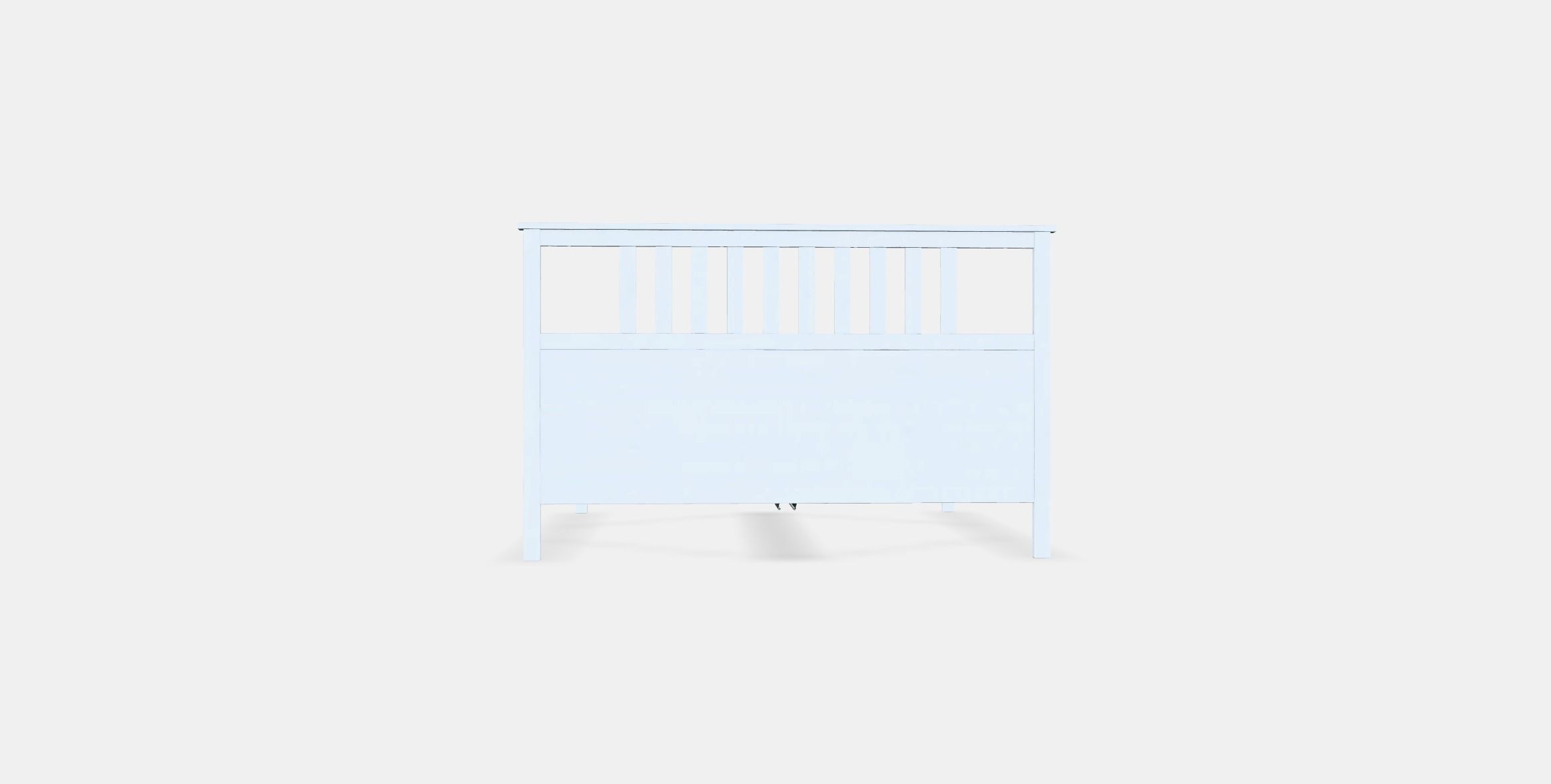 HEMNES Bed frame 1 Low-poly 3D model_14