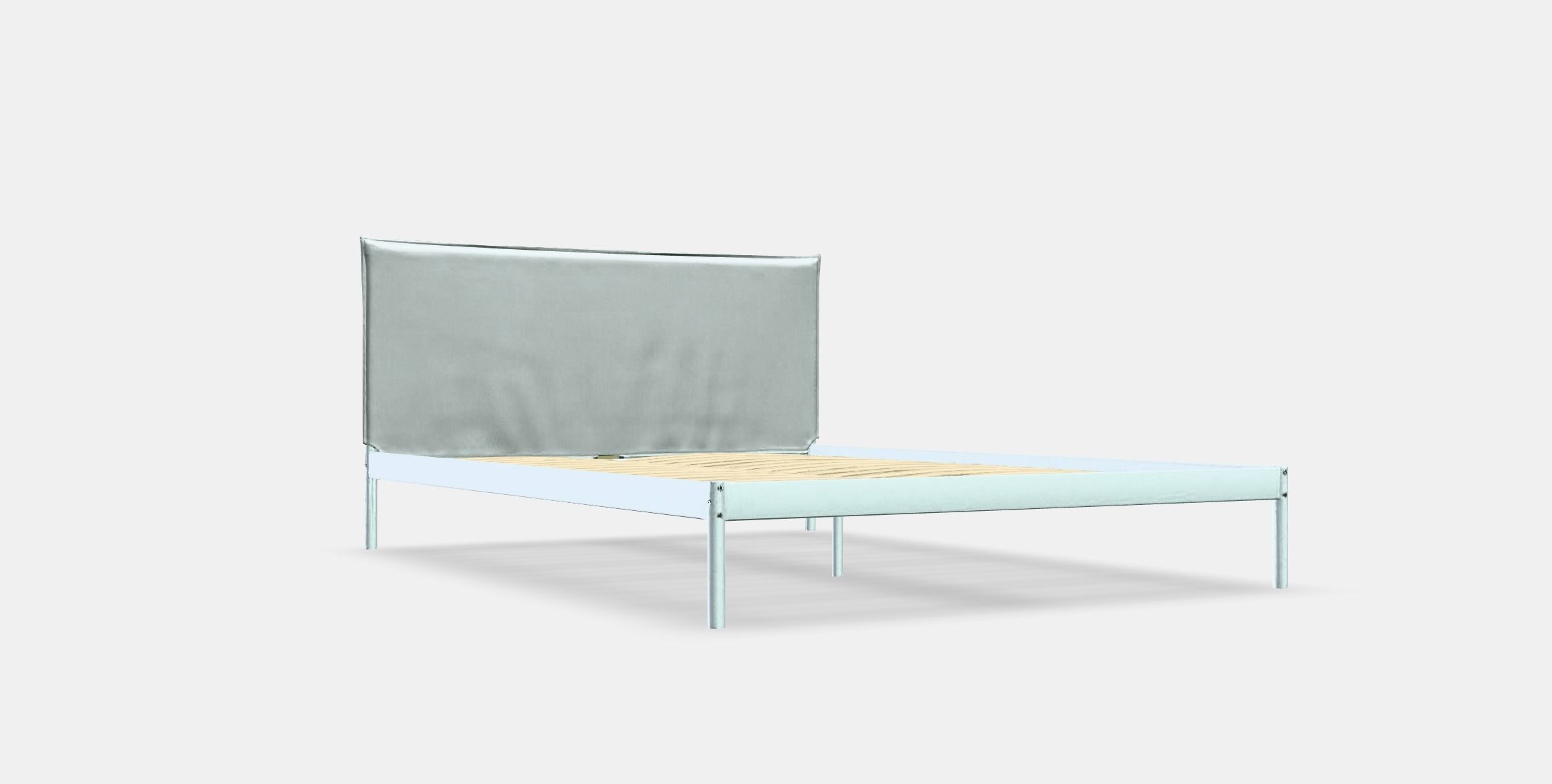 KLEPPSTAD Bed frame 1 Low-poly 3D model_8