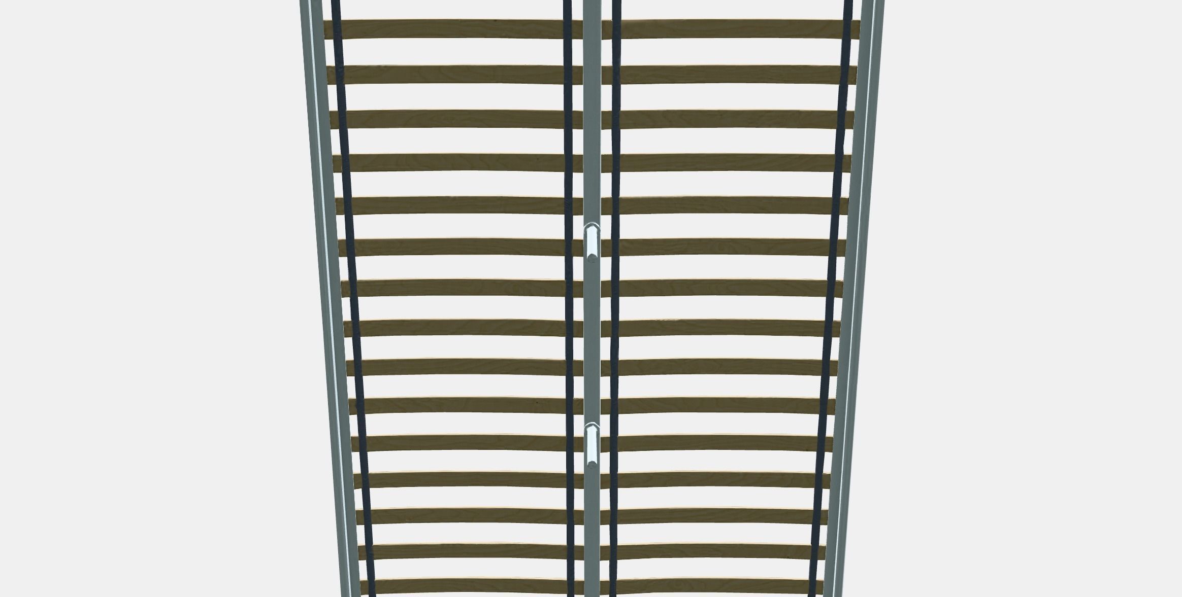 KLEPPSTAD Bed frame 1 Low-poly 3D model_6