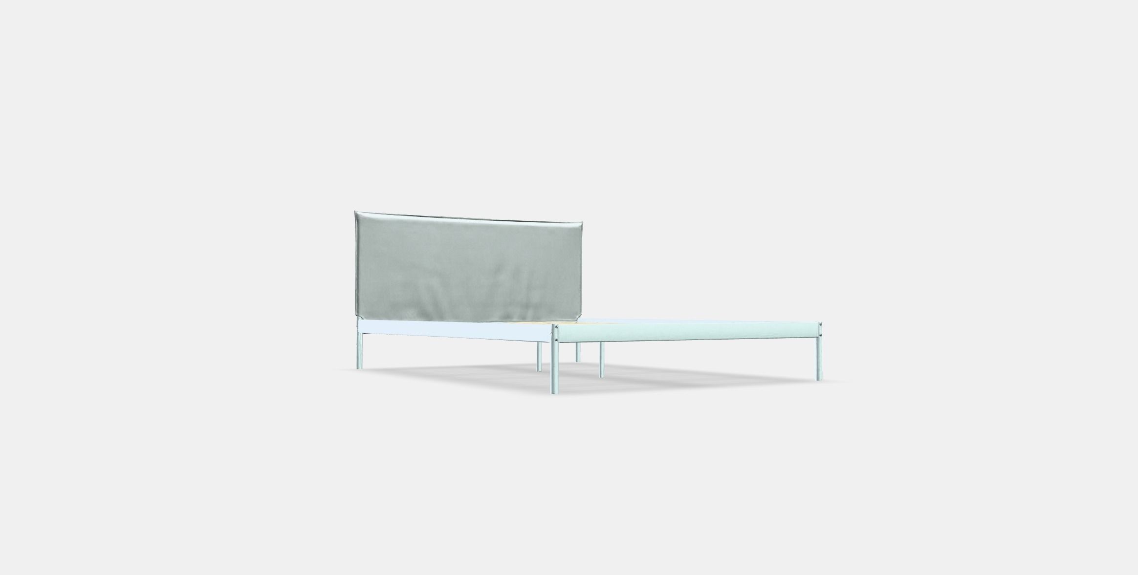 KLEPPSTAD Bed frame 1 Low-poly 3D model_3