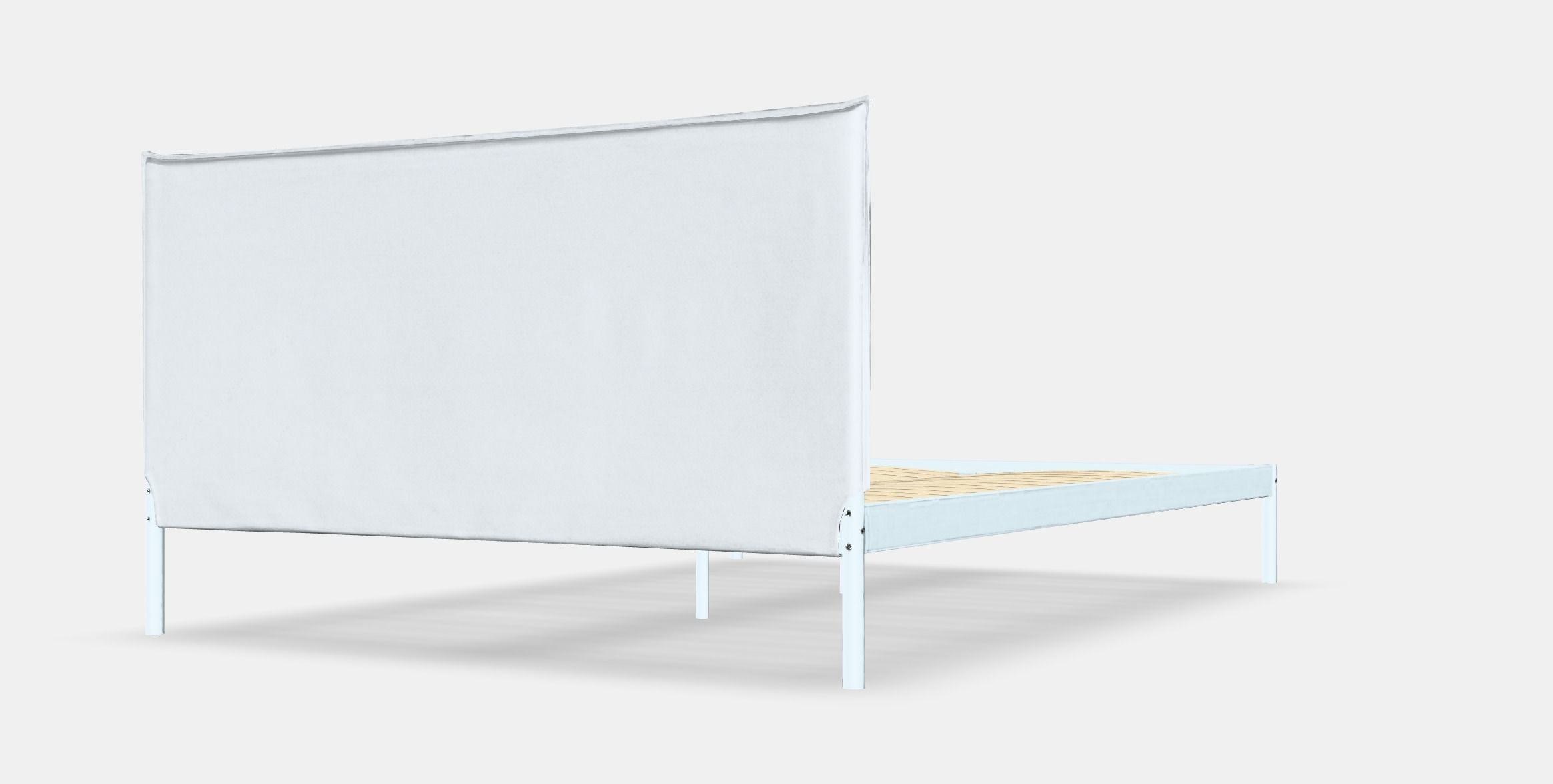 KLEPPSTAD Bed frame 1 Low-poly 3D model_7