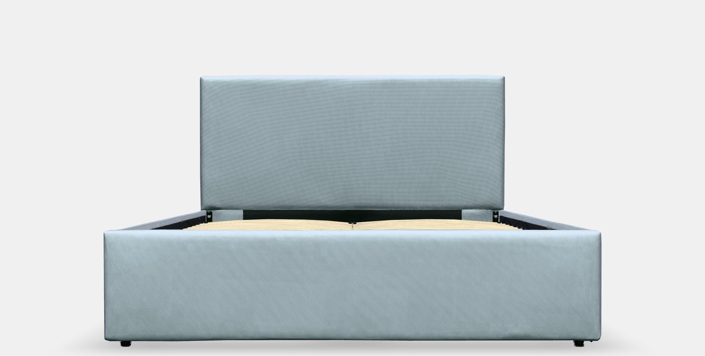 GLADSTAD Upholstered bed frame Low-poly 3D model_10