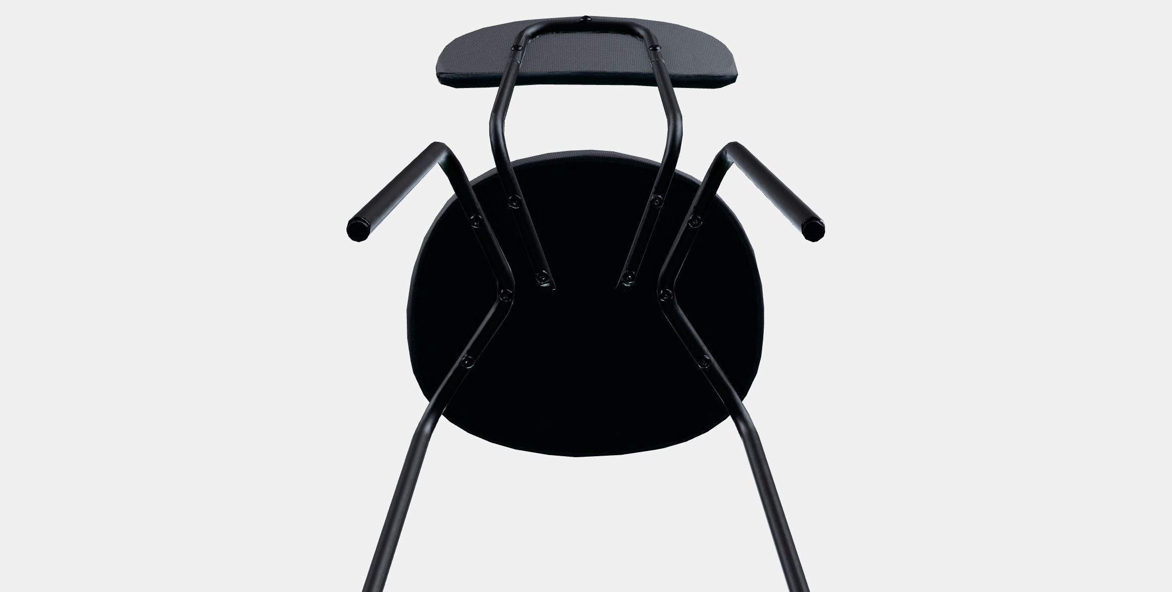 OSTANO Chair 1 Low-poly 3D model_8
