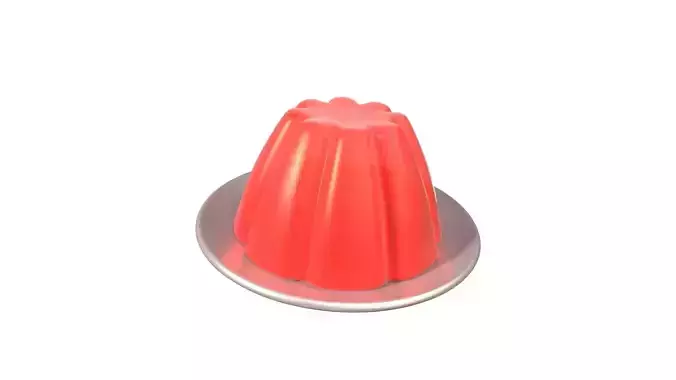 Jelly Food 3D Illustration