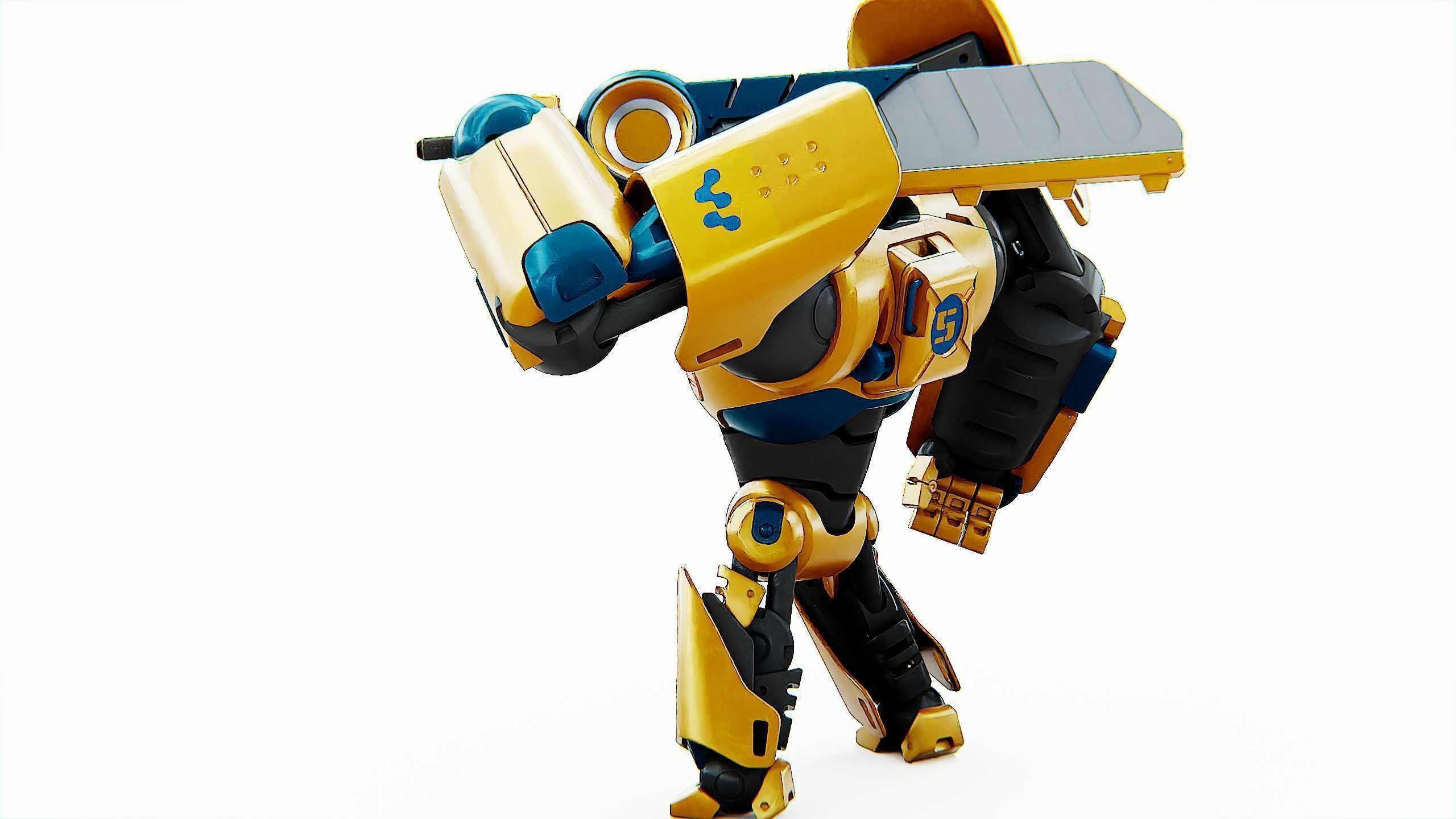 BATTLE DROID EREVOS Rigged for Unreal Engine - Unity - MIXAMO  3D model_15