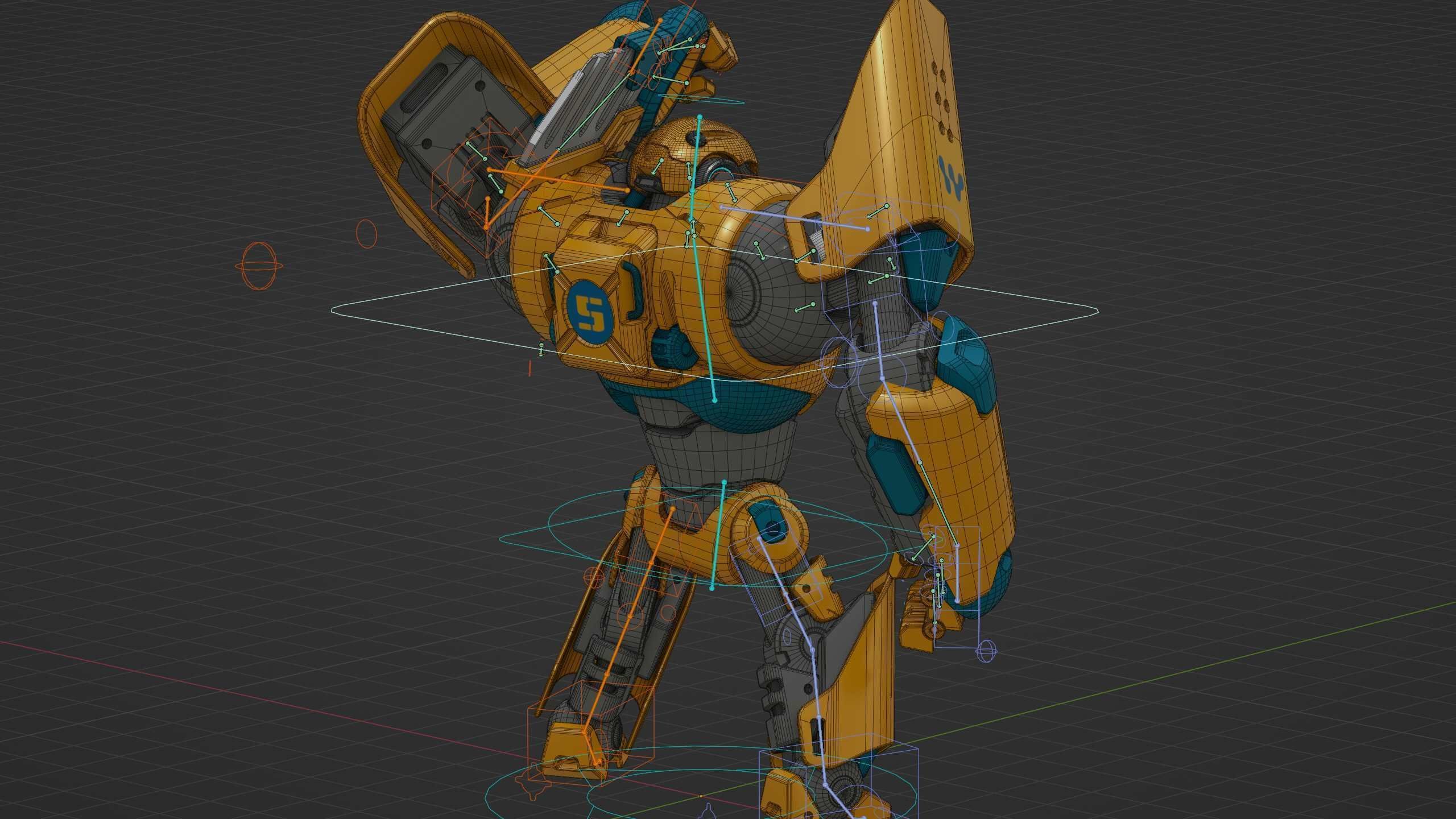 BATTLE DROID EREVOS Rigged for Unreal Engine - Unity - MIXAMO  3D model_38