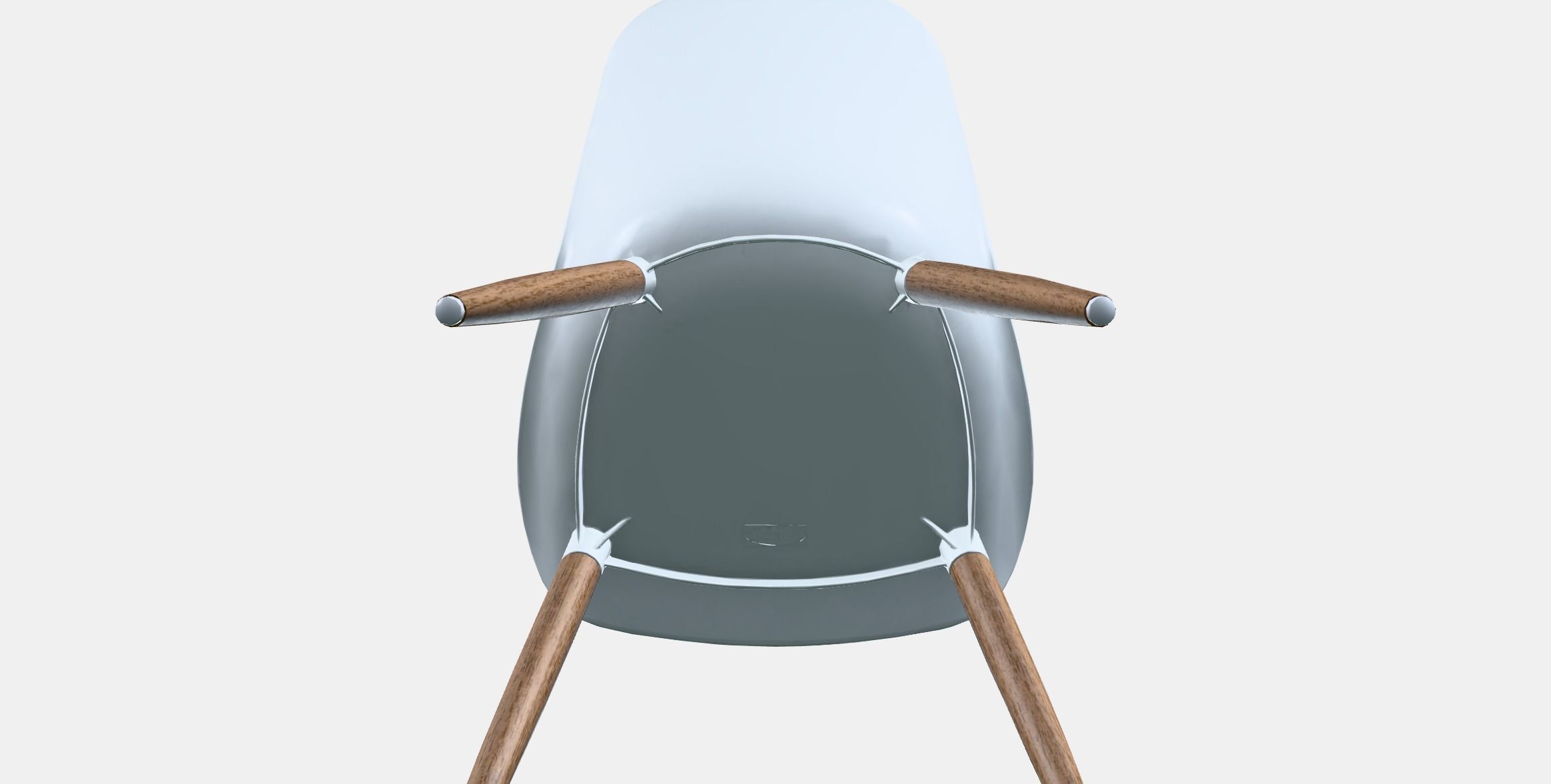 GRONSTA Chair 1 Low-poly 3D model_8
