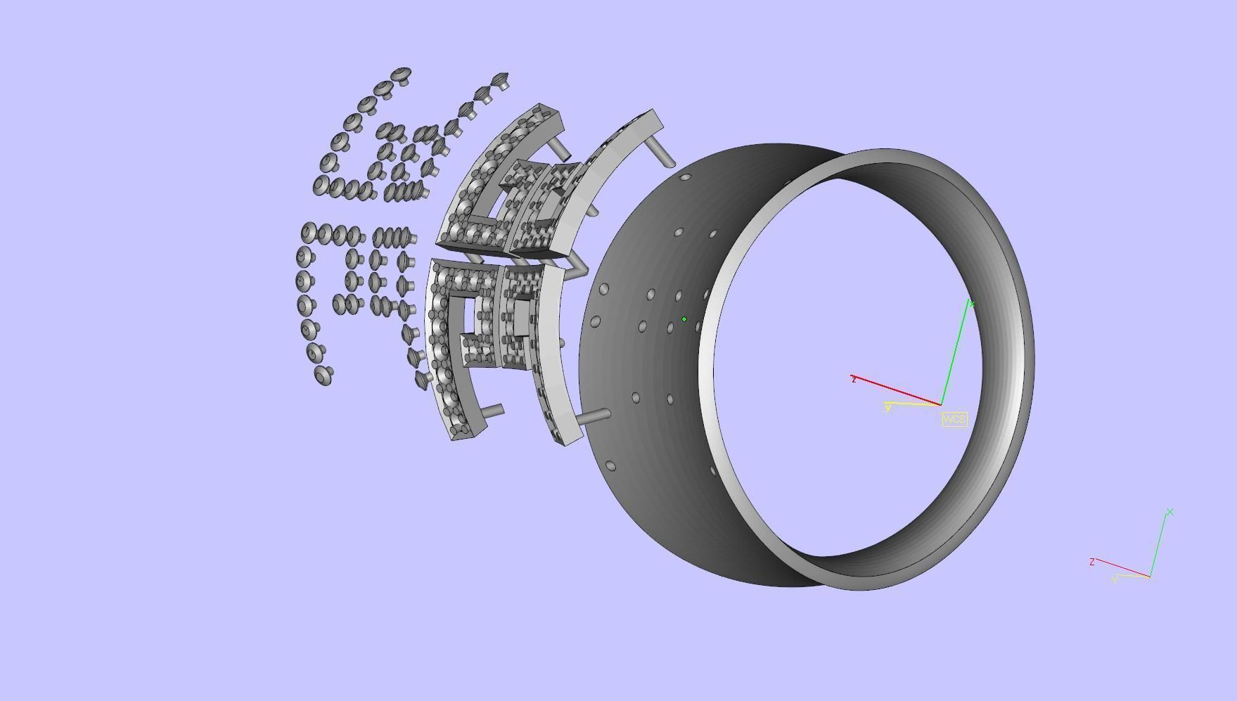 ring gold 3D print model_2