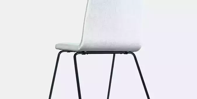 LILLANAS Chair Low-poly 3D model