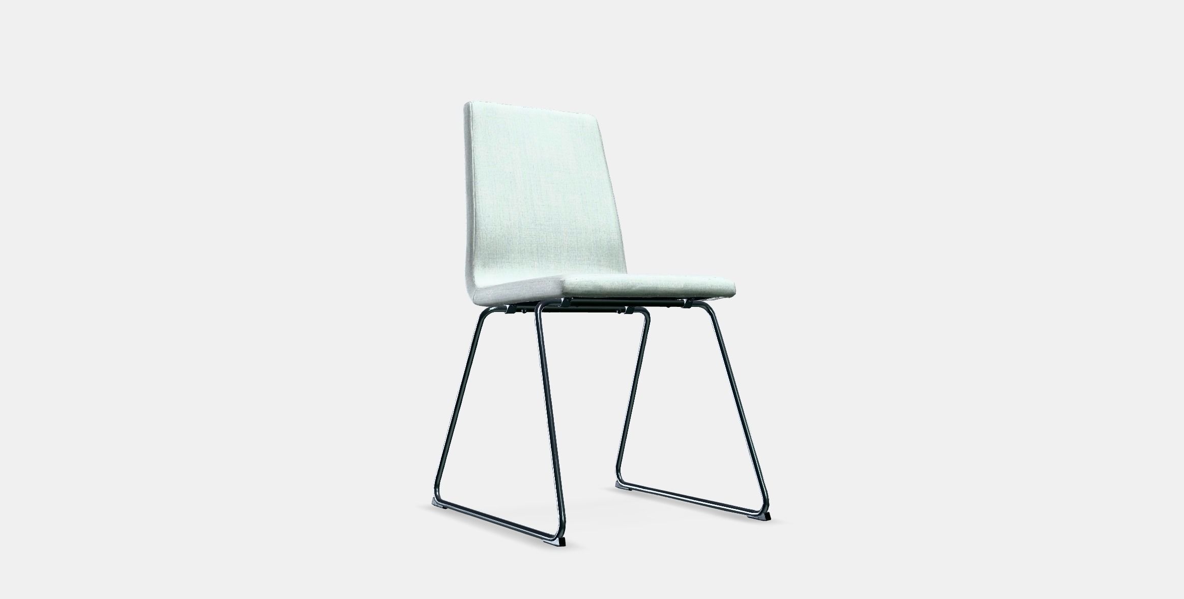 LILLANAS Chair Low-poly 3D model_2