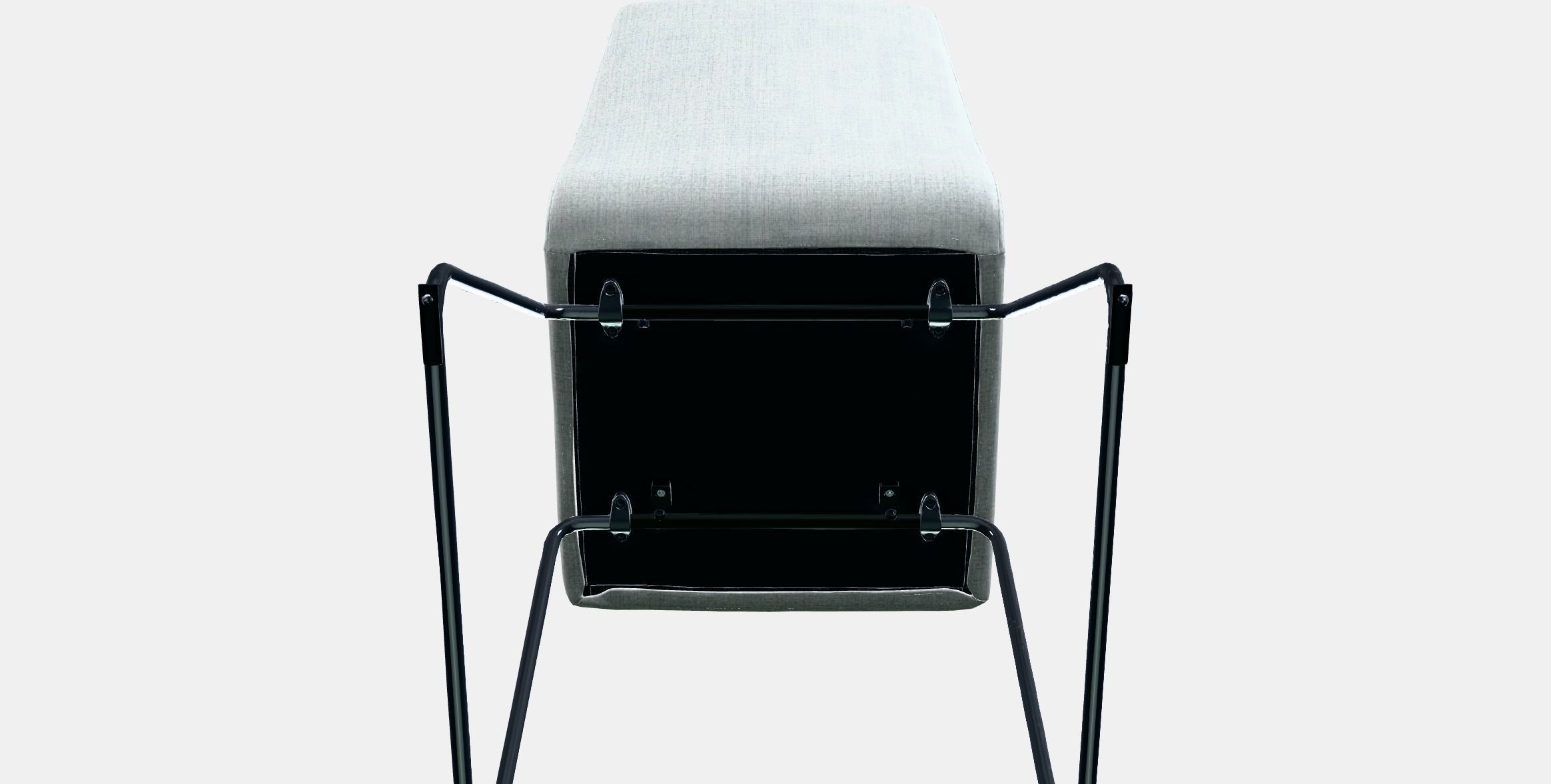 LILLANAS Chair Low-poly 3D model_8