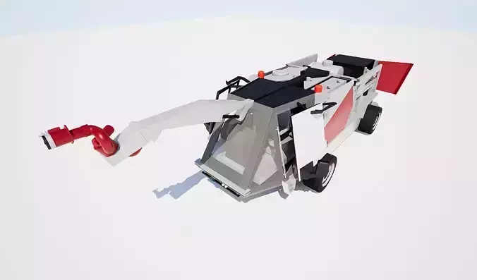 Colet K15 Jaguar Firetruck Low-poly 3D model