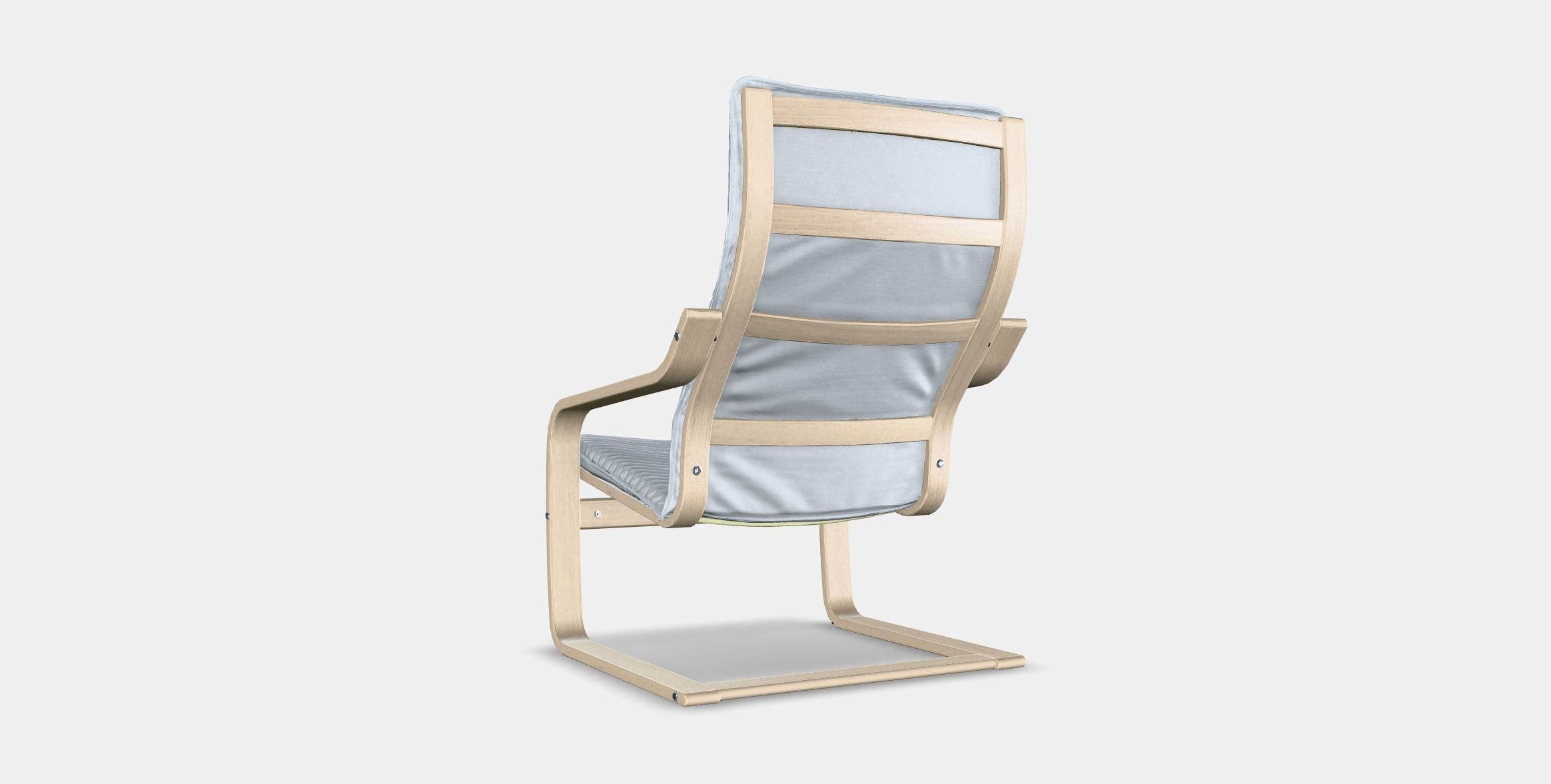 POANG Armchair 1 Low-poly 3D model_15