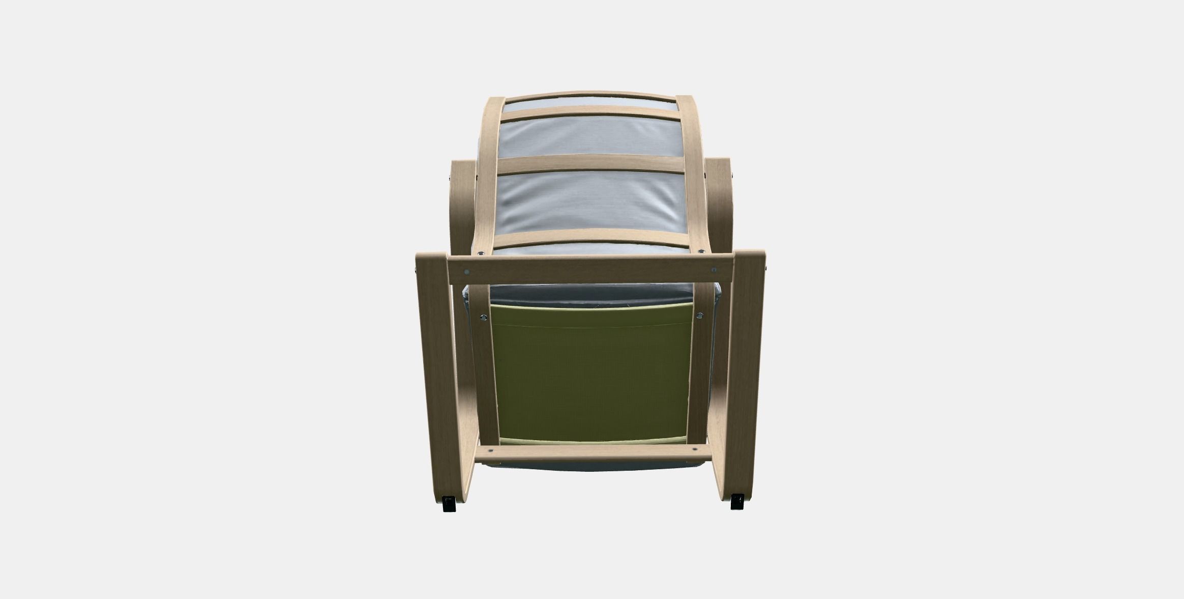 POANG Armchair 1 Low-poly 3D model_5